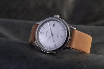 ARISTO Automatikuhr Bauhaus Weimar, 4H351, Made in Germany, mit Lederarmband