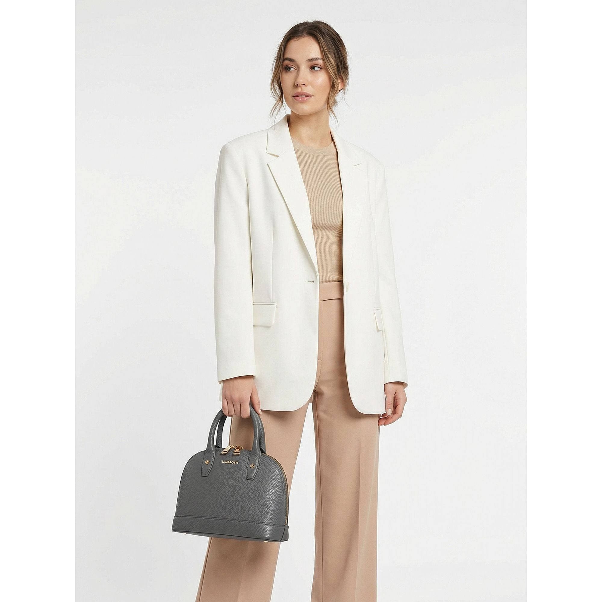 Lazarotti Henkeltasche Bologna Leather, Leder