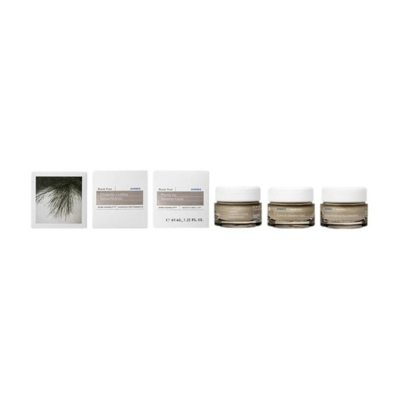 Korres Gesichtspflege Black Pine 4D Night Cream, für Alle Hauttypen