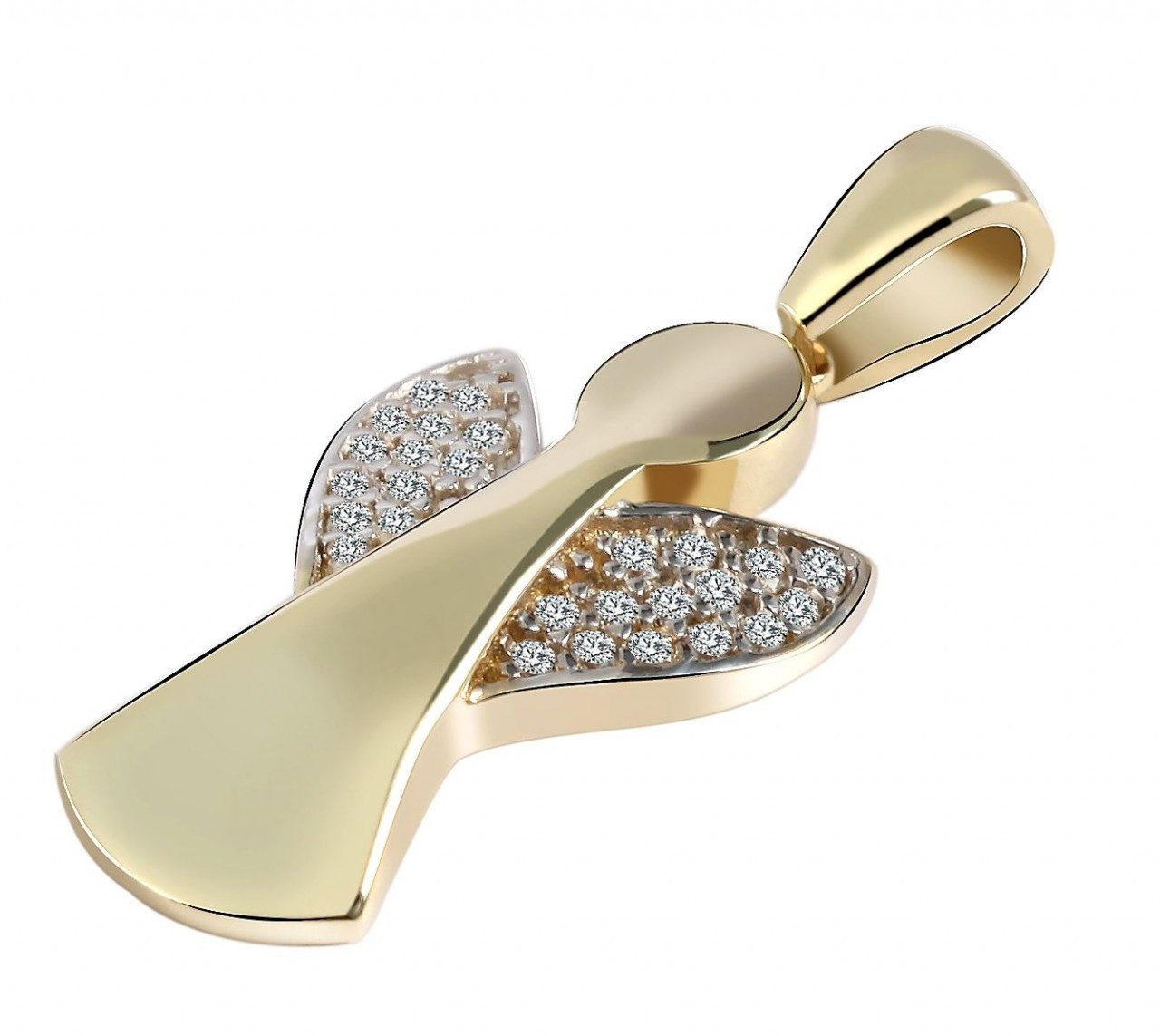 Adelia´s Kettenanhänger Neuheit 2025 - hochwertiger Engel Anhänger aus 333 günstig online kaufen