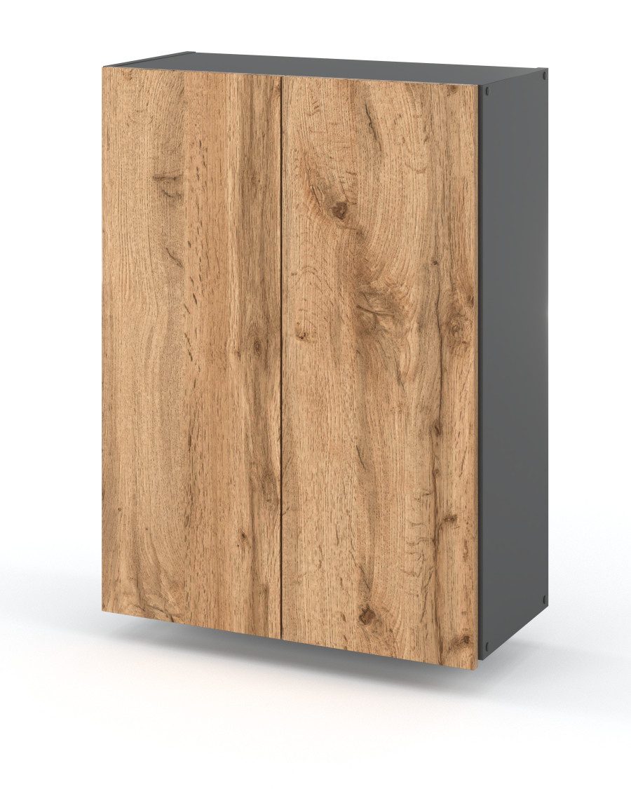 KOSETO Wandhängeschrank Hängeschrank für das Badezimmer – 60cm – mit 3 Einl günstig online kaufen