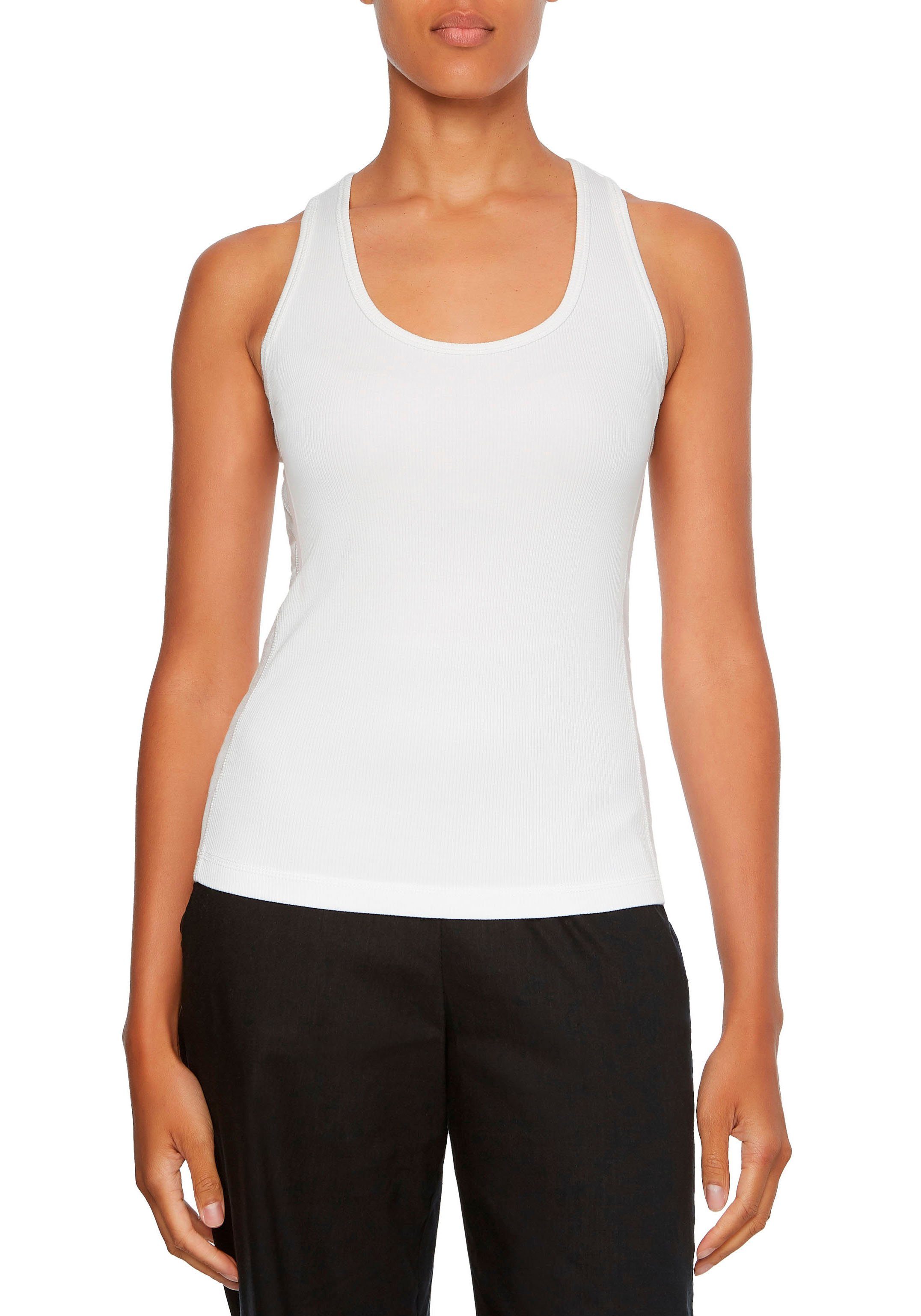 Calvin Klein Tanktop ESSENTIAL RIB TANK TOP mit Racerback