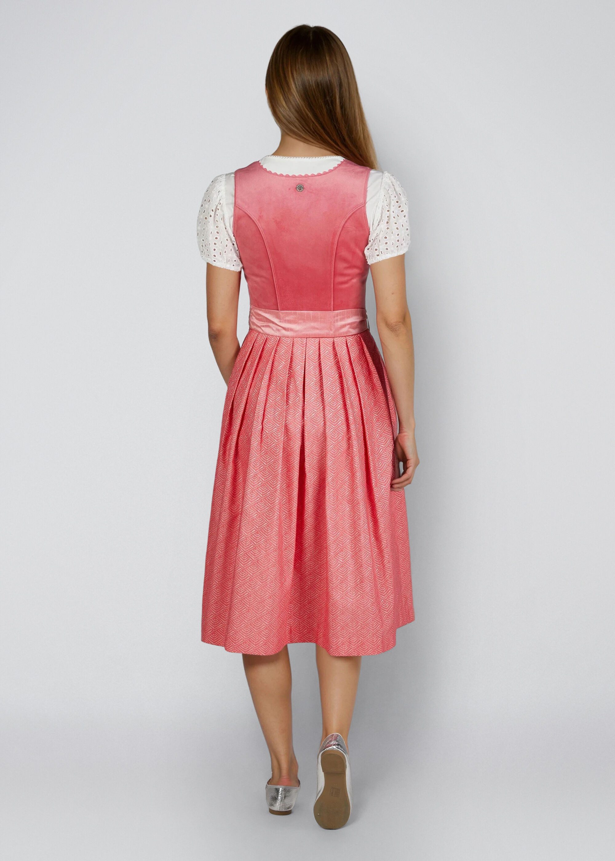Spieth & Wensky Dirndl Hummel (1-tlg) feines Samtoberteil