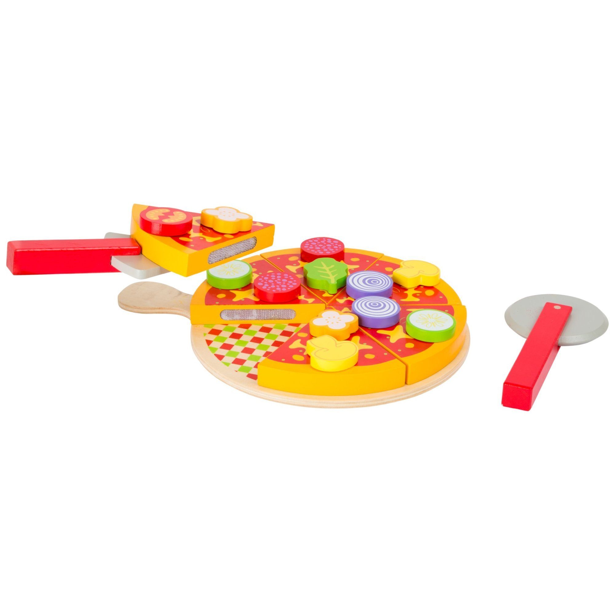 Small Foot Spielküche small foot Schneide Pizza-Set Holz