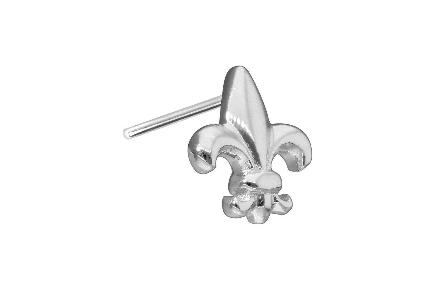 Piercing-Set 14 Karat Gold Aufsatz mit Titan Push Pin LILIE