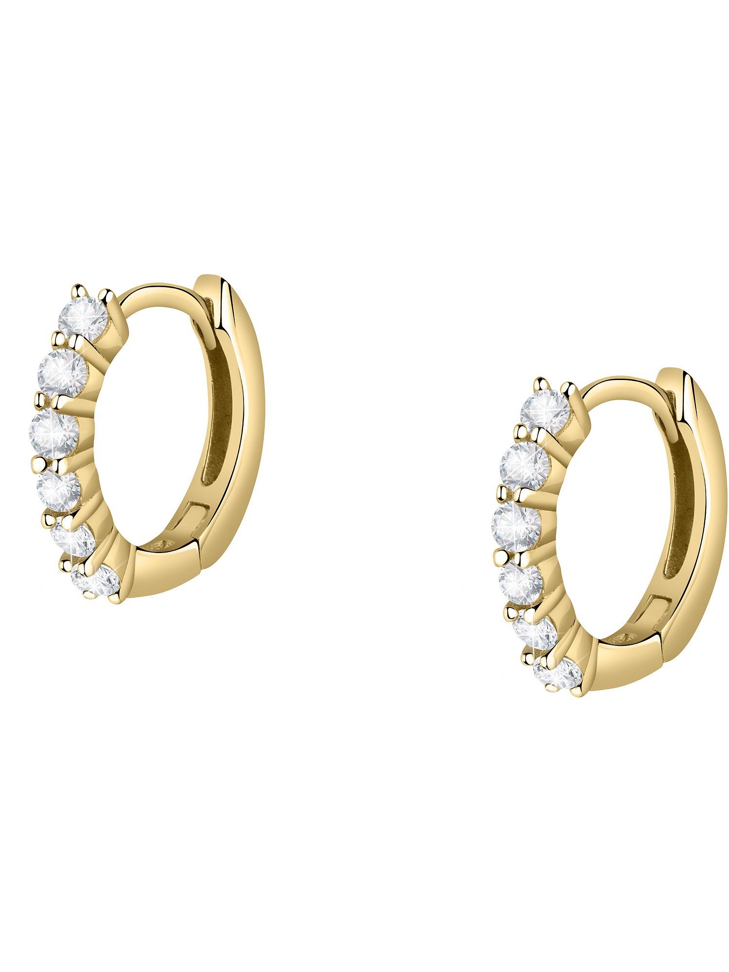 CHRIST Paar Серьги-кольца CHRIST Damen-Creolen 925er Silber, recycelt (Paar)