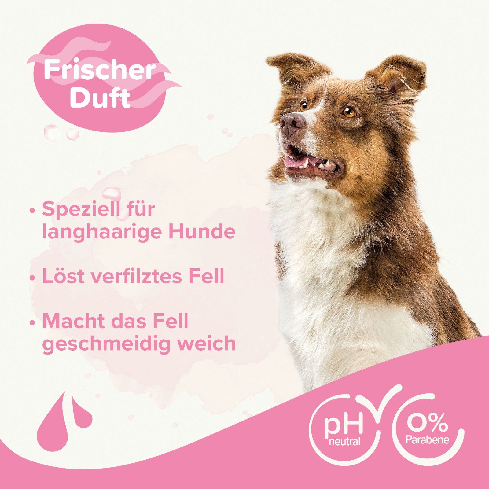 beaphar Tiershampoo Entfilzungs-Shampoo für Hunde - 250 ml, 250 ml