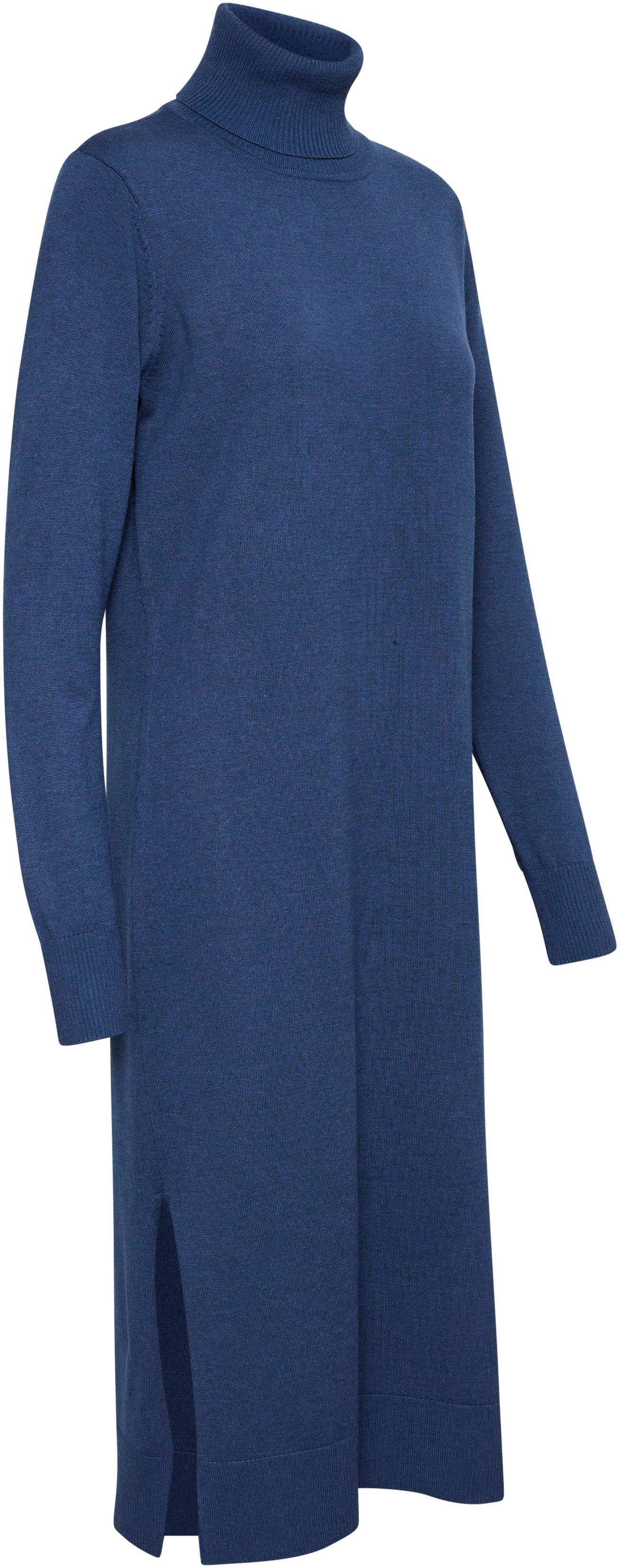 Saint Tropez Strickkleid MilaSZ Roll Neck Long Dress Viskosemischung, Casual fit