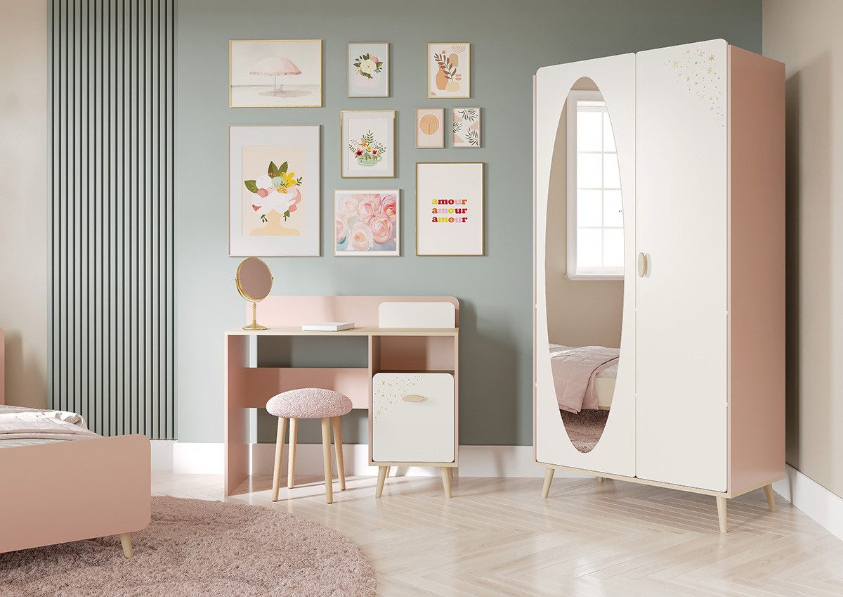 habeig Kinderschreibtisch Schreibtisch Himmelssterne Kindertisch Tisch Prin günstig online kaufen