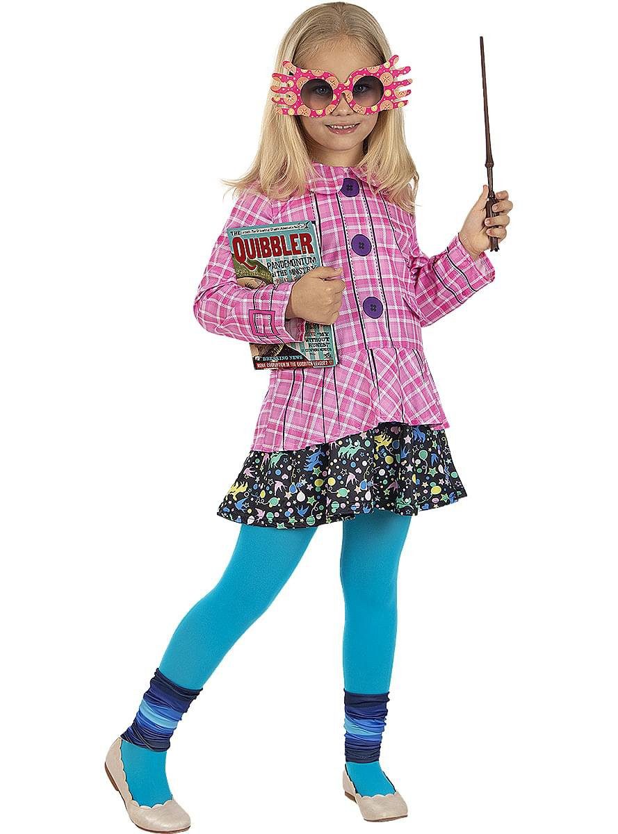 Metamorph Zauberer-Kostüm Harry Potter – Luna Lovegood Kostüm für Kinder, Die eigenwillige Kleidung der exentrischen Zauberschülerin