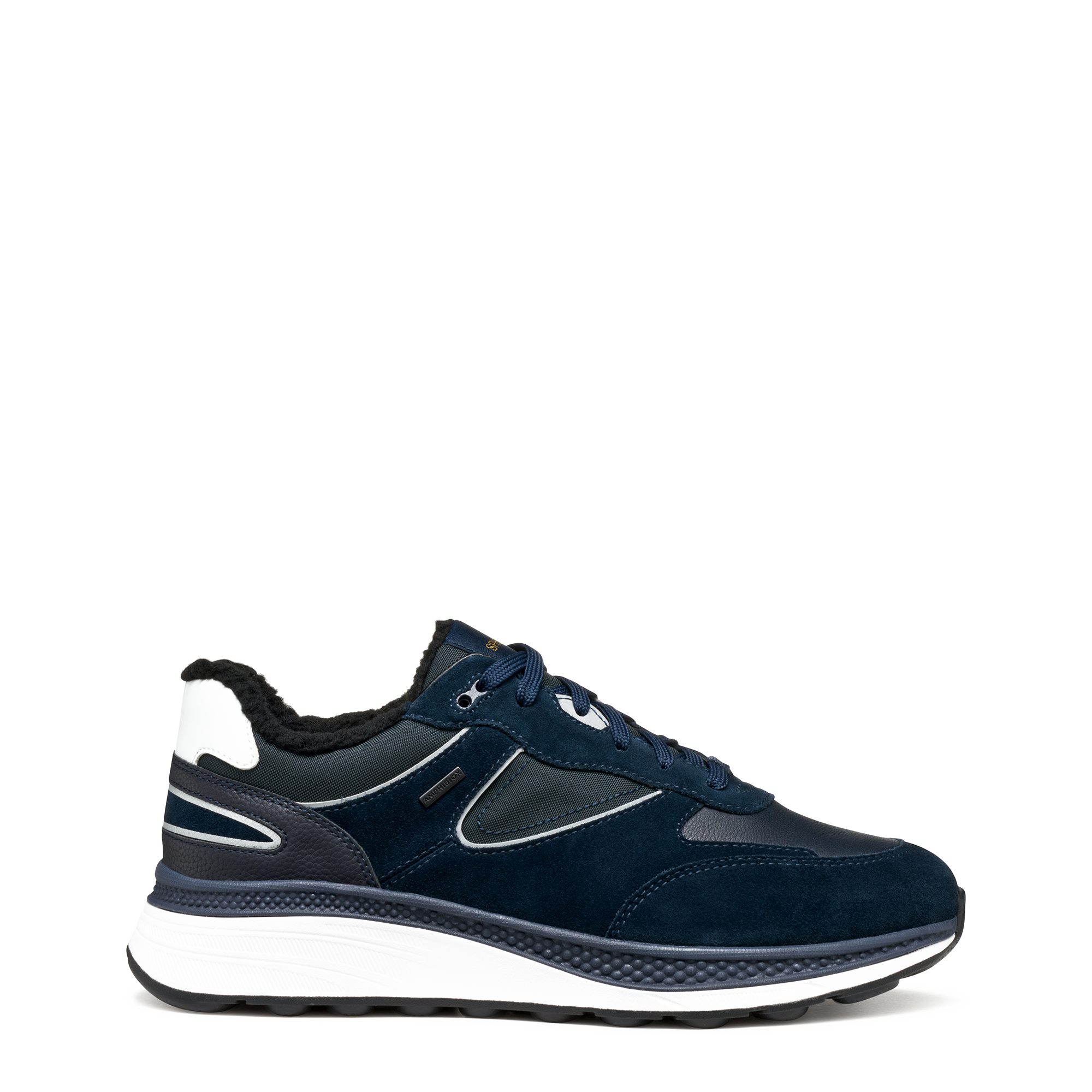 Geox GEOX SPHERICA, Warmfutter, Schnürschuhe, Blau, Herren Schnürschuh günstig online kaufen