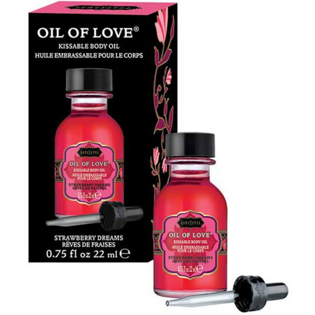 KamaSutra Gleit- & Massageöl Liebesöl - Erdbeerträume 22 ml