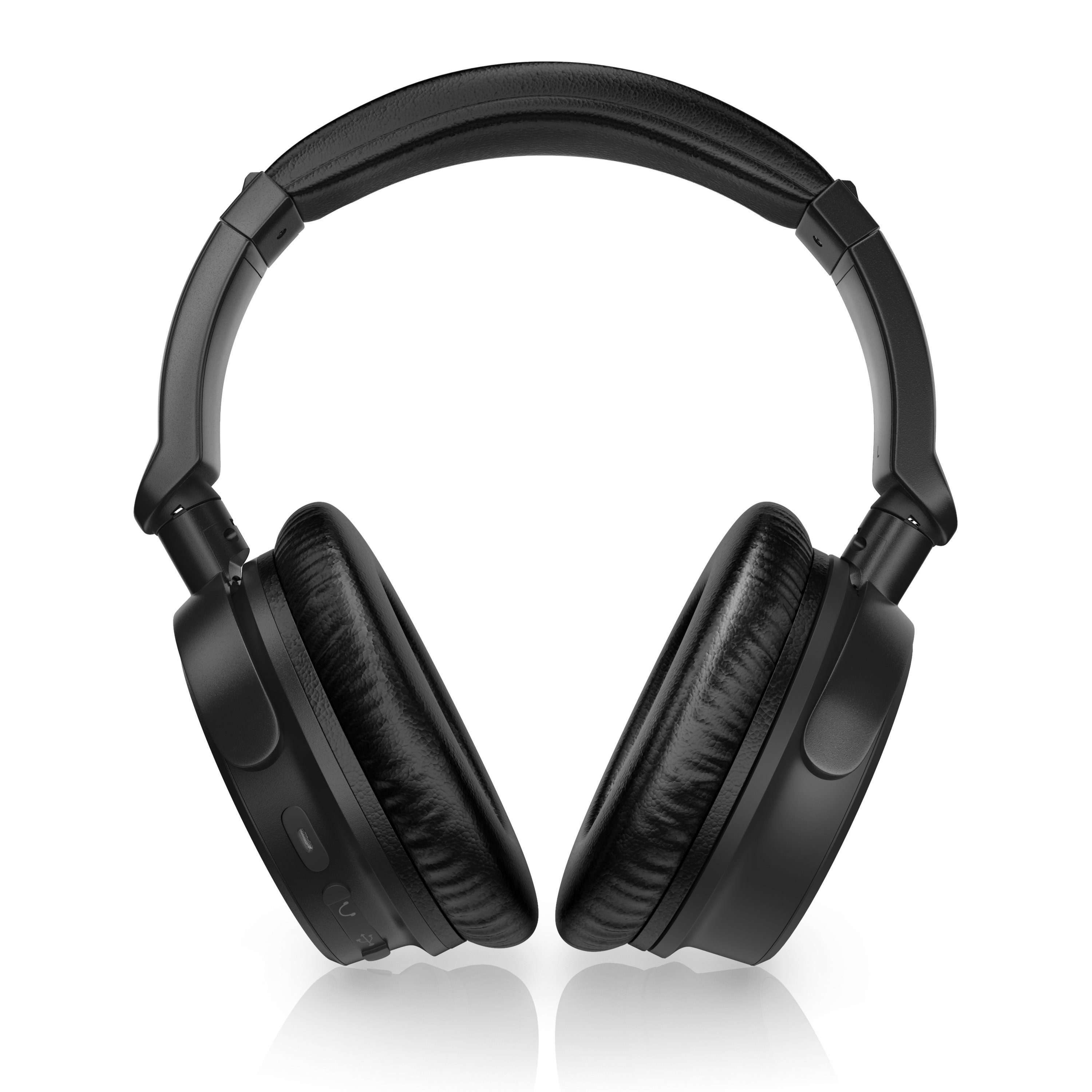 mit kabelloses BT LIAM&DAAN 3,5mm AUX) Bluetooth-Kopfhörer Akku On-Ear & Headset, Headphone (Bluetooth, Wireless