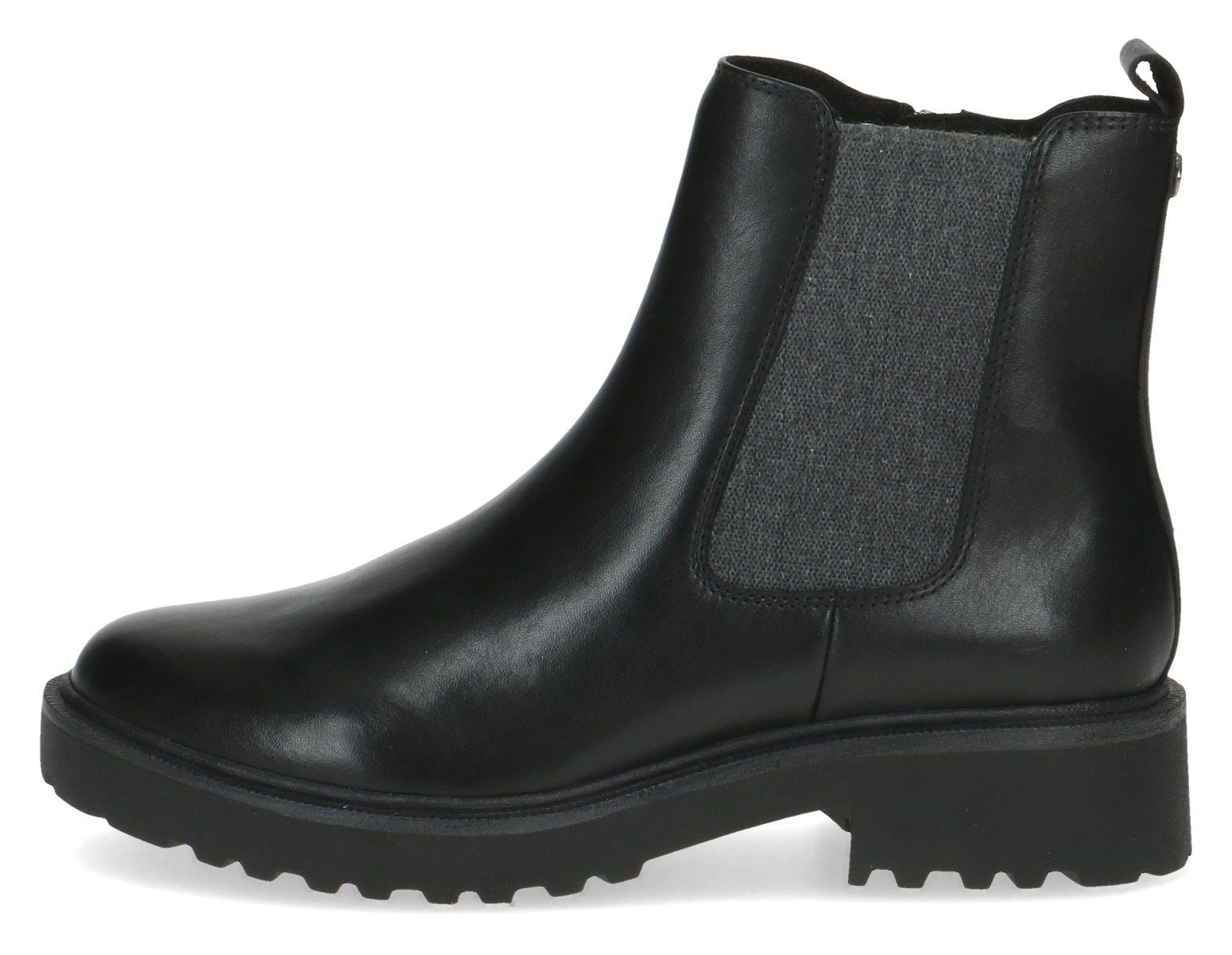 Laufsohle Chelseaboots schwarz mit Caprice profilierter