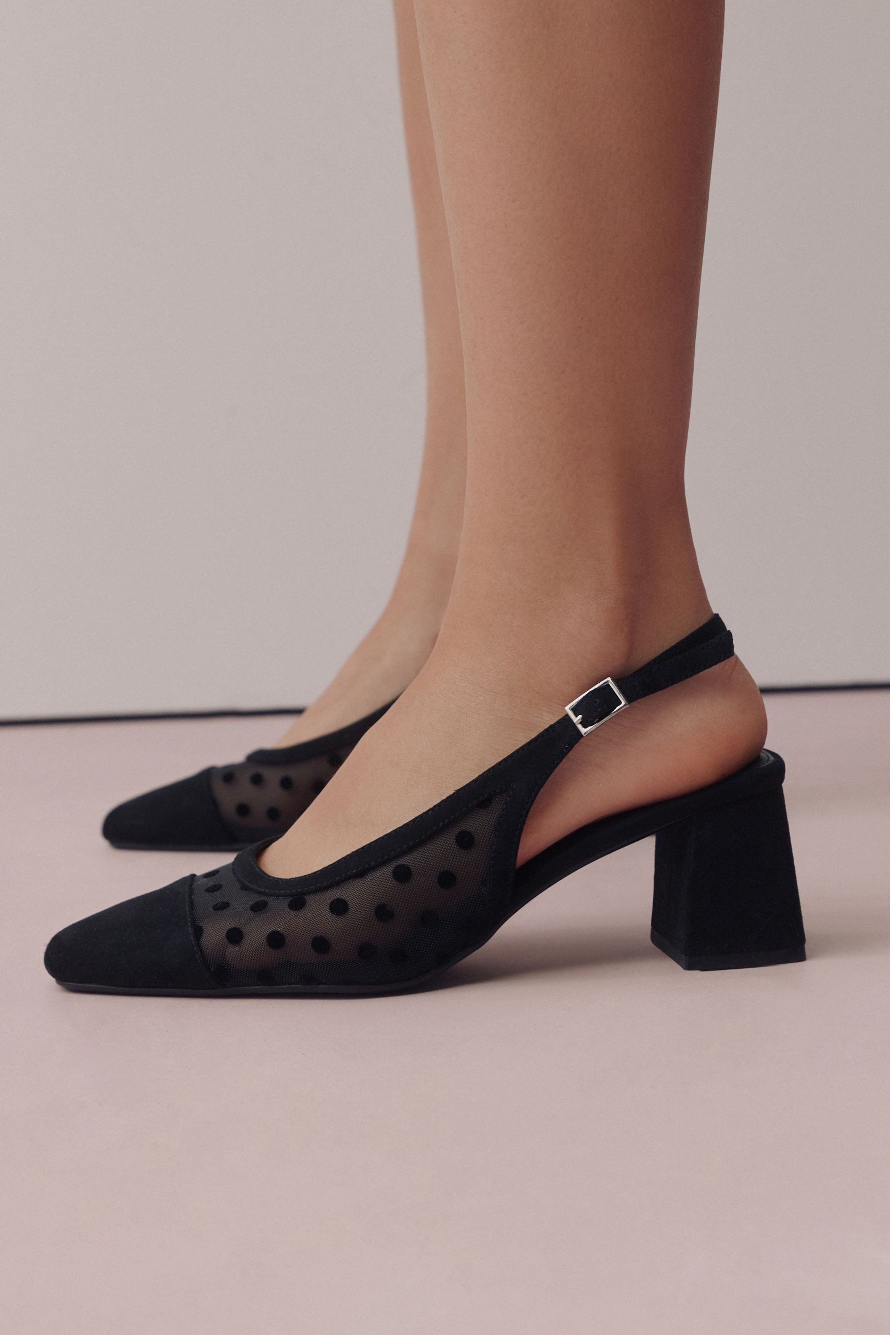 Next Forever Comfort® Slingback-Schuhe, Blockabsatz Slingsandale (1-tlg)