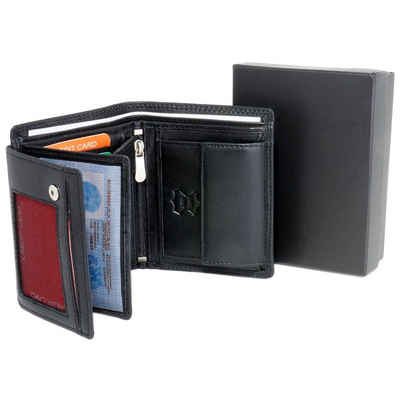 COLOGNELEDER Geldbörse GB-01, Kartenfächer, RFID-Schutz, inkl. Box, Münzfach