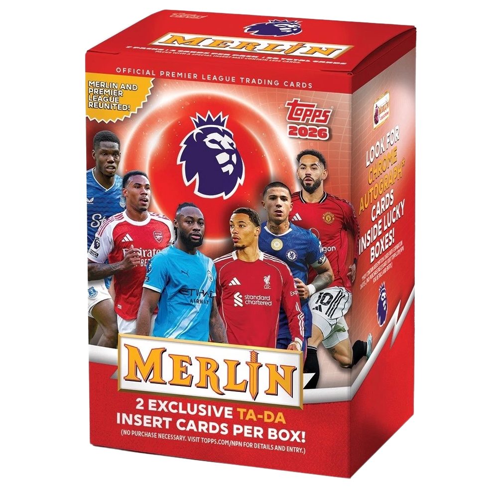 Topps Sammelkarte 2026 Topps Premier League Merlin Value Box