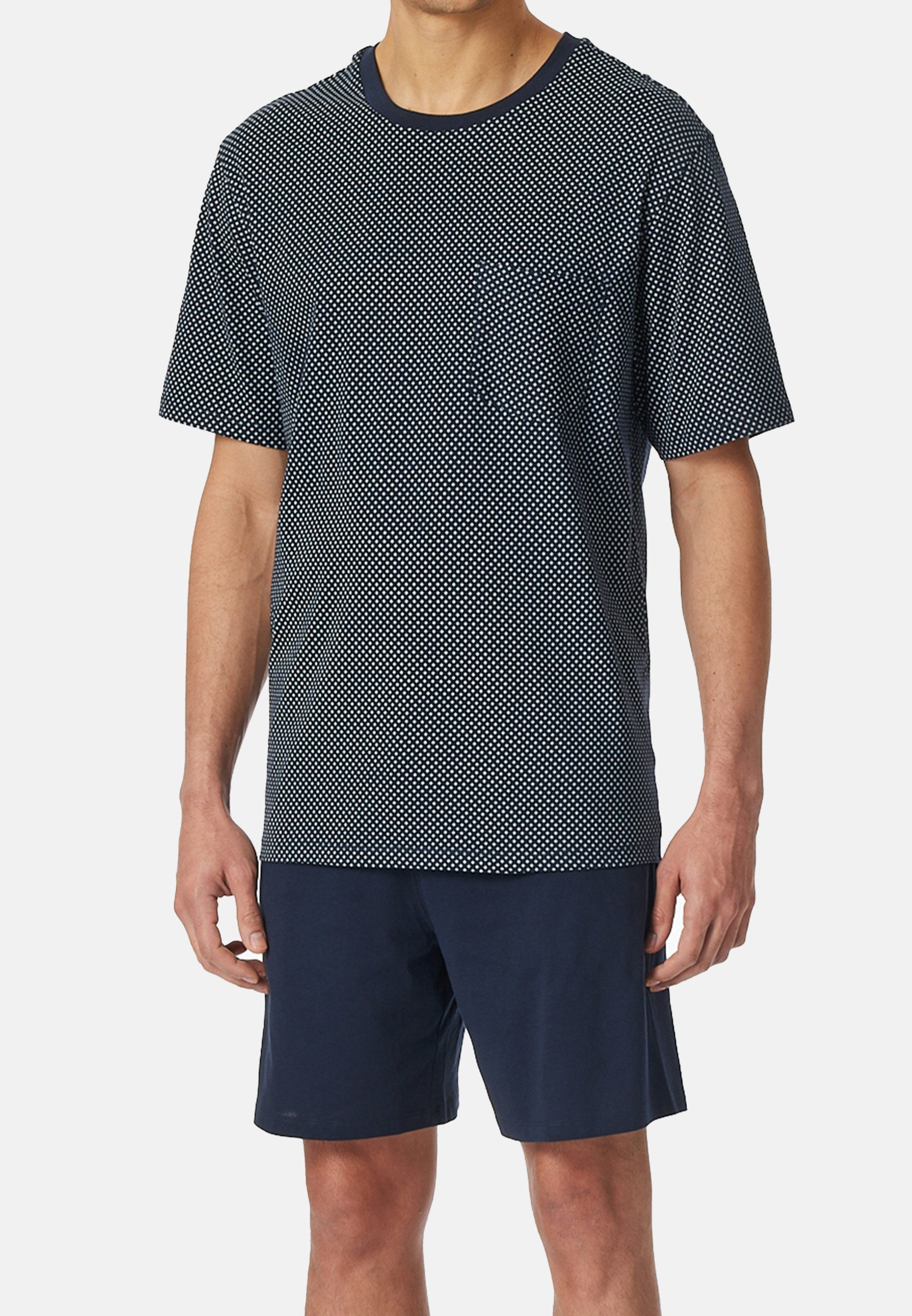 Schiesser Pyjama Comfort Essentials (Set, 2 tlg) Schlafanzug - Baumwolle - günstig online kaufen