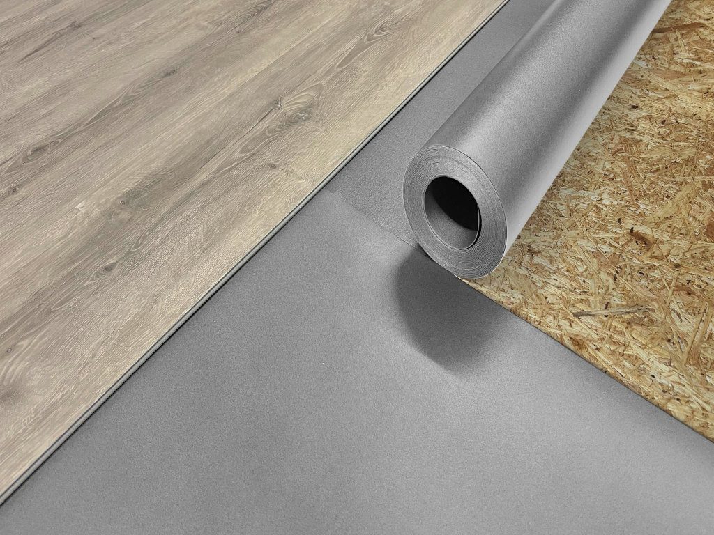 Viscoh Dämmunterlage Dämmunterlage PE-Schaum für SPC-LVT, Vin