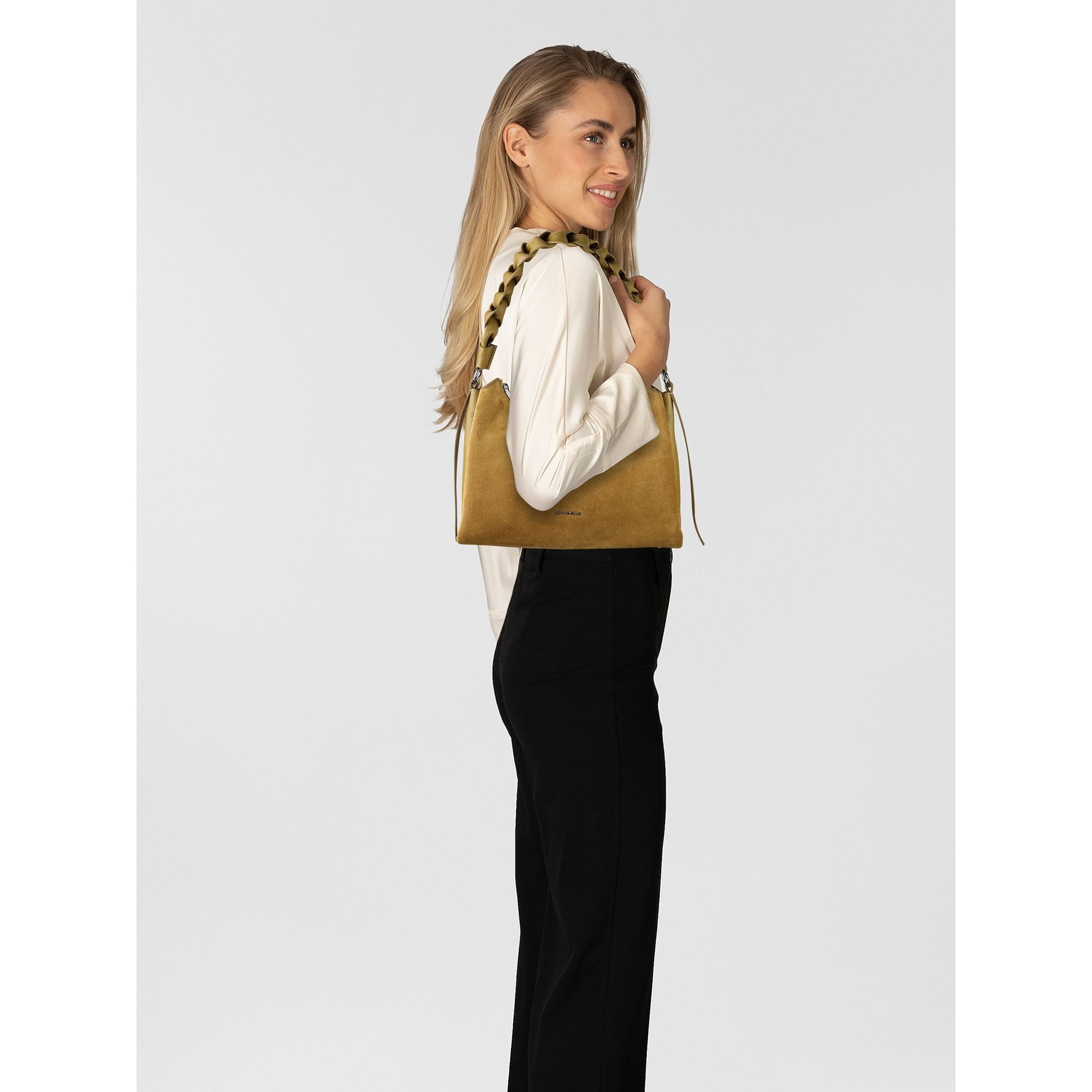 COCCINELLE Schultertasche Boheme, Leder