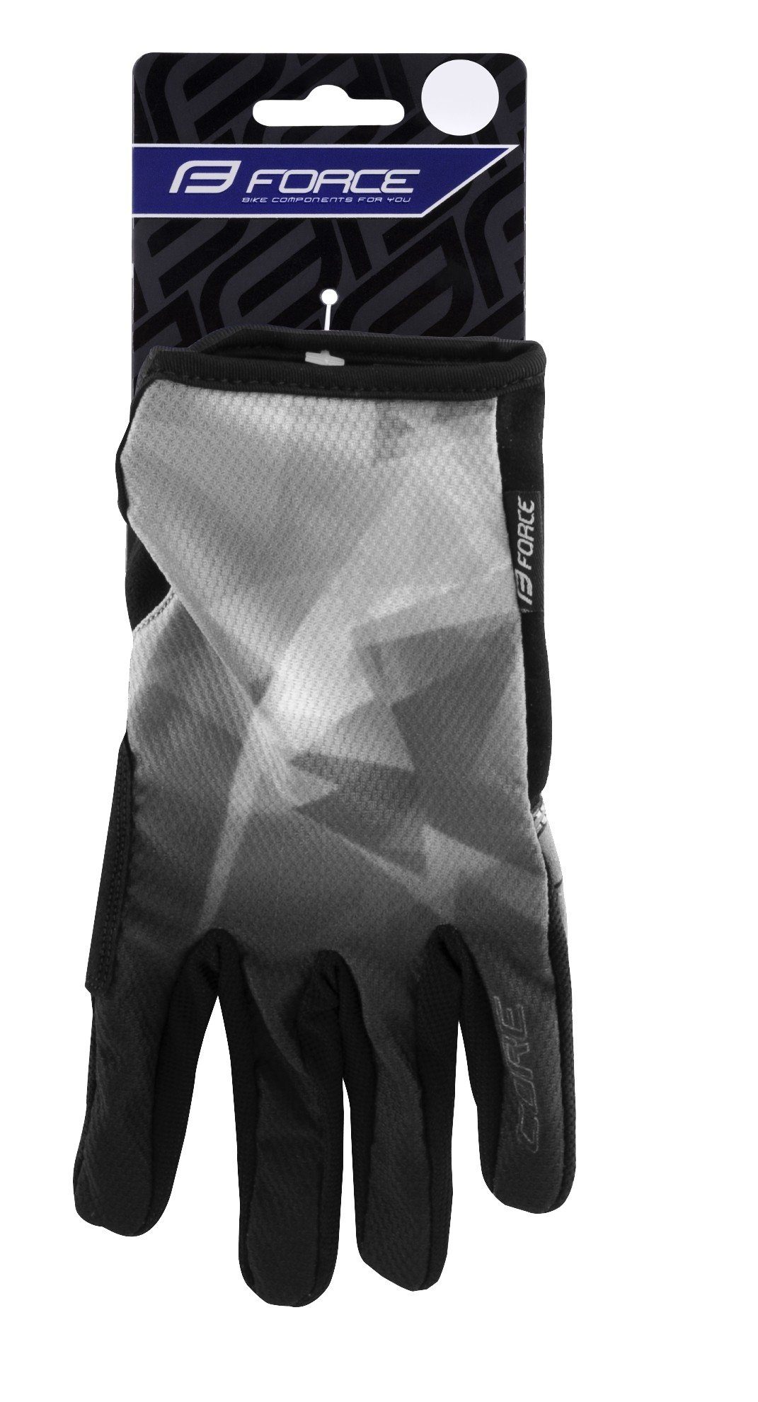 FORCE Fahrradhandschuhe °C Handschuhe plus MTB FORCE CORE grau-schwarz +15