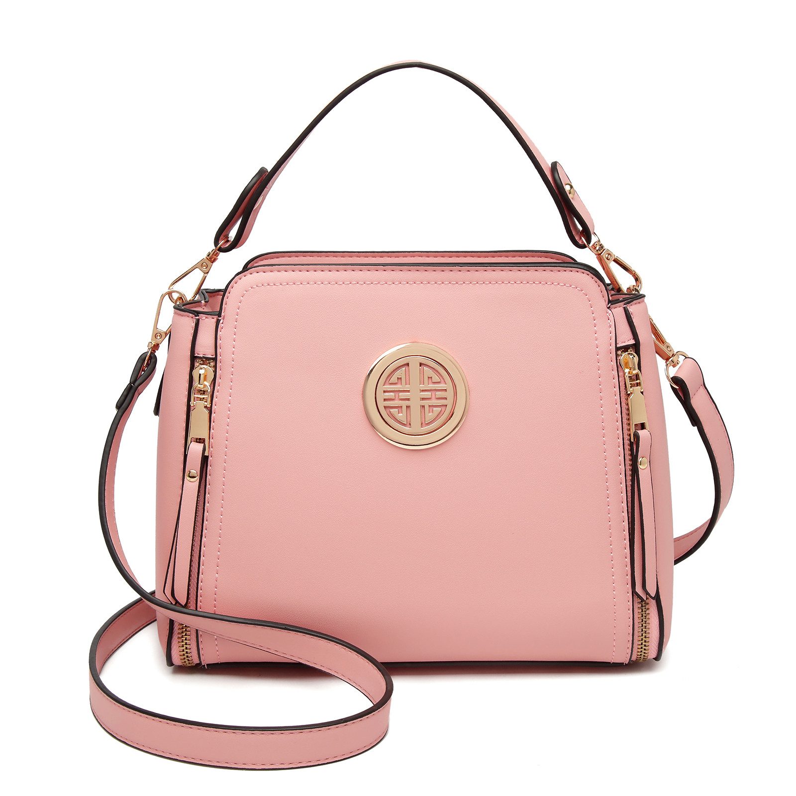 Miss Lulu Schultertasche Umhängetasche Damen Handtasche Crossbody Henkeltasche