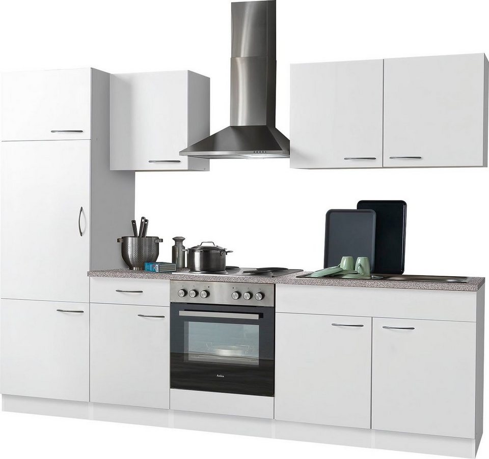 Breite E-Geräten, Küchen wiho Küchenzeile cm mit Kiel, 270
