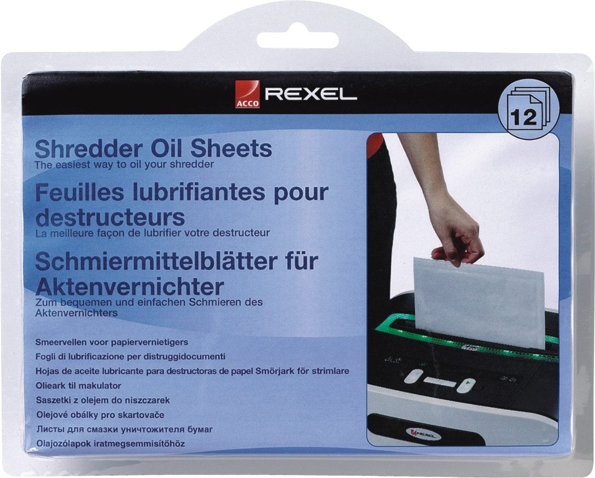 Aktenvernichter-Auffangbeutel Öl-Papier VE=12 Stück