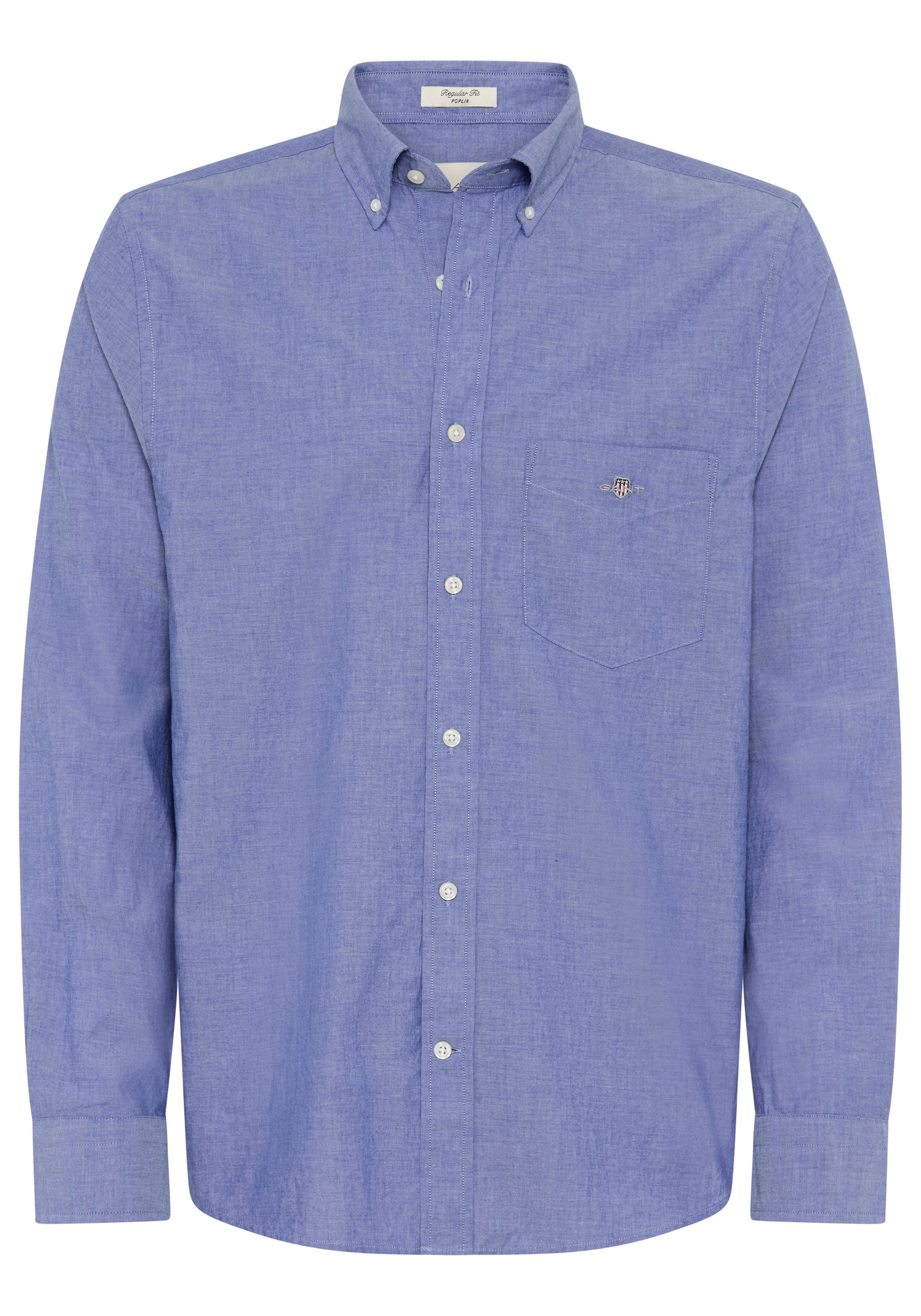 Gant Langarmhemd Regular Fit Popeline Hemd günstig online kaufen