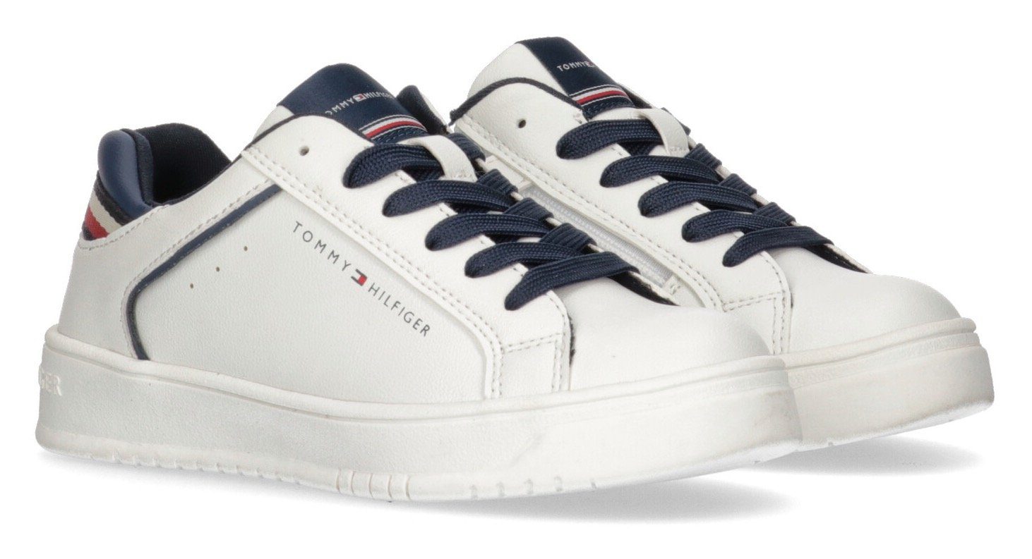 Tommy Hilfiger im Look OFF WHITE LACE-UP Sneaker Retro SNEAKER LOW CUT