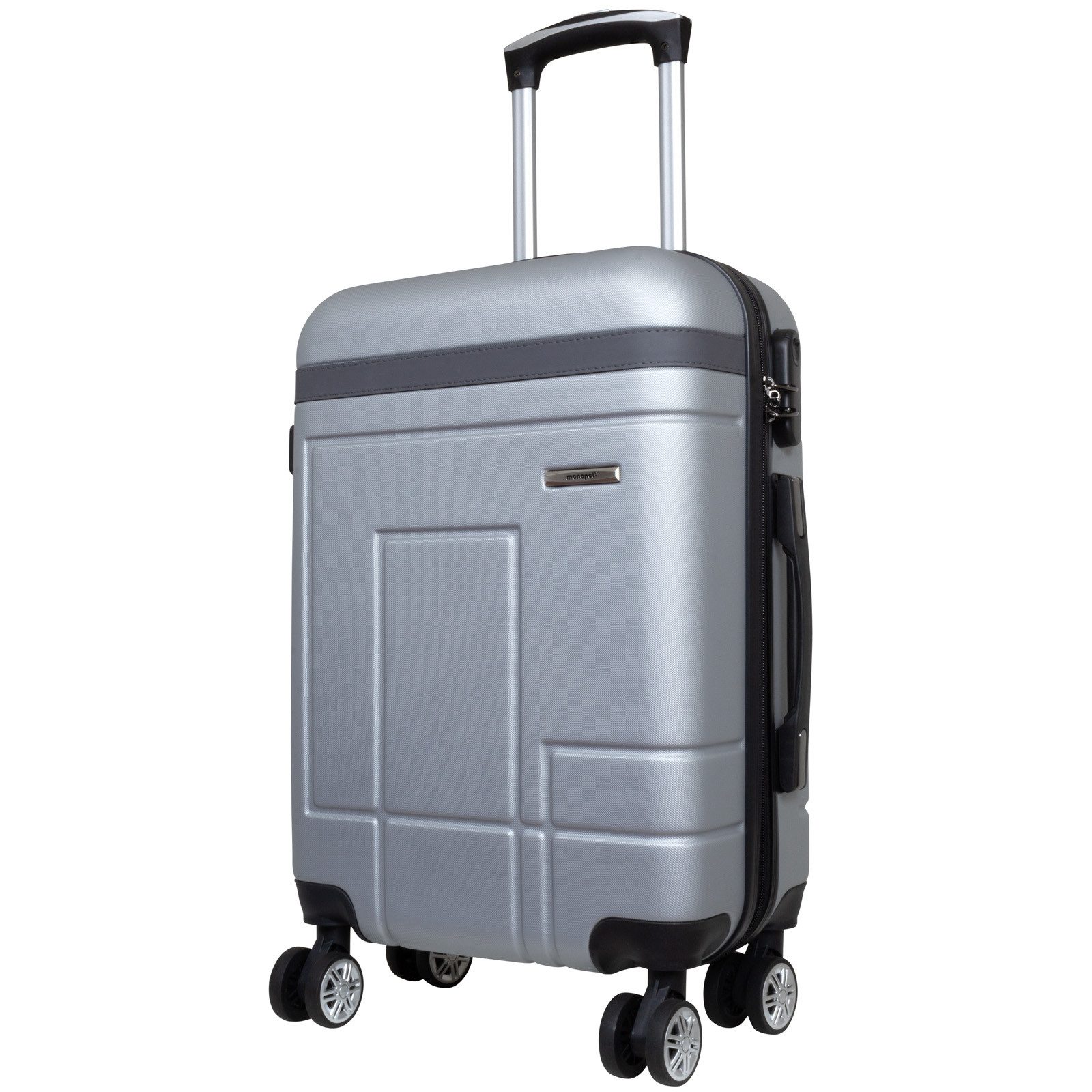 Hartschalen-Trolley Genf, 4 Farben, 3 Größen, Reisekoffer mit