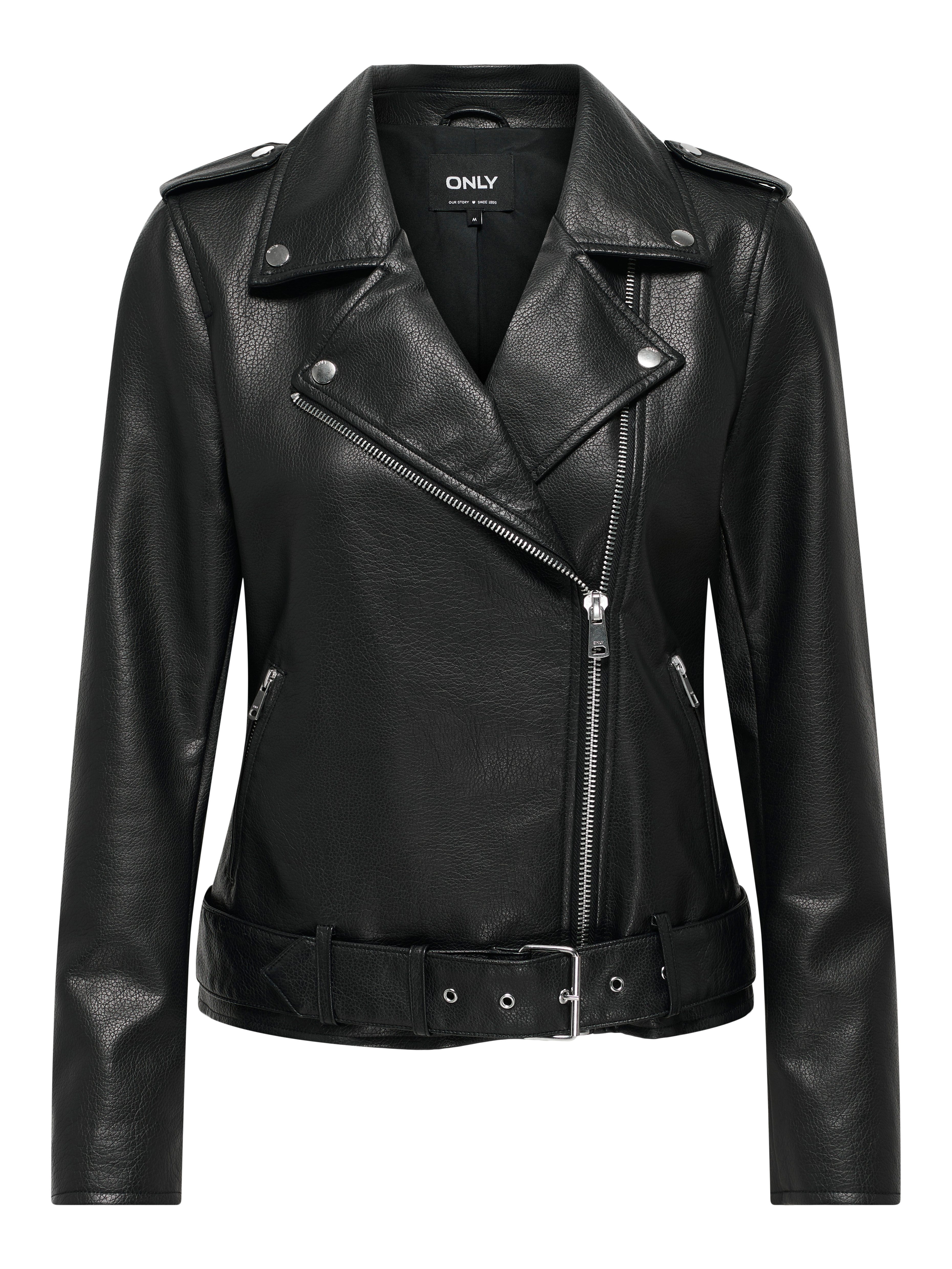 Lederimitatjacke ONLMILLE FAUX LEATHER BIKER JACKET OTW