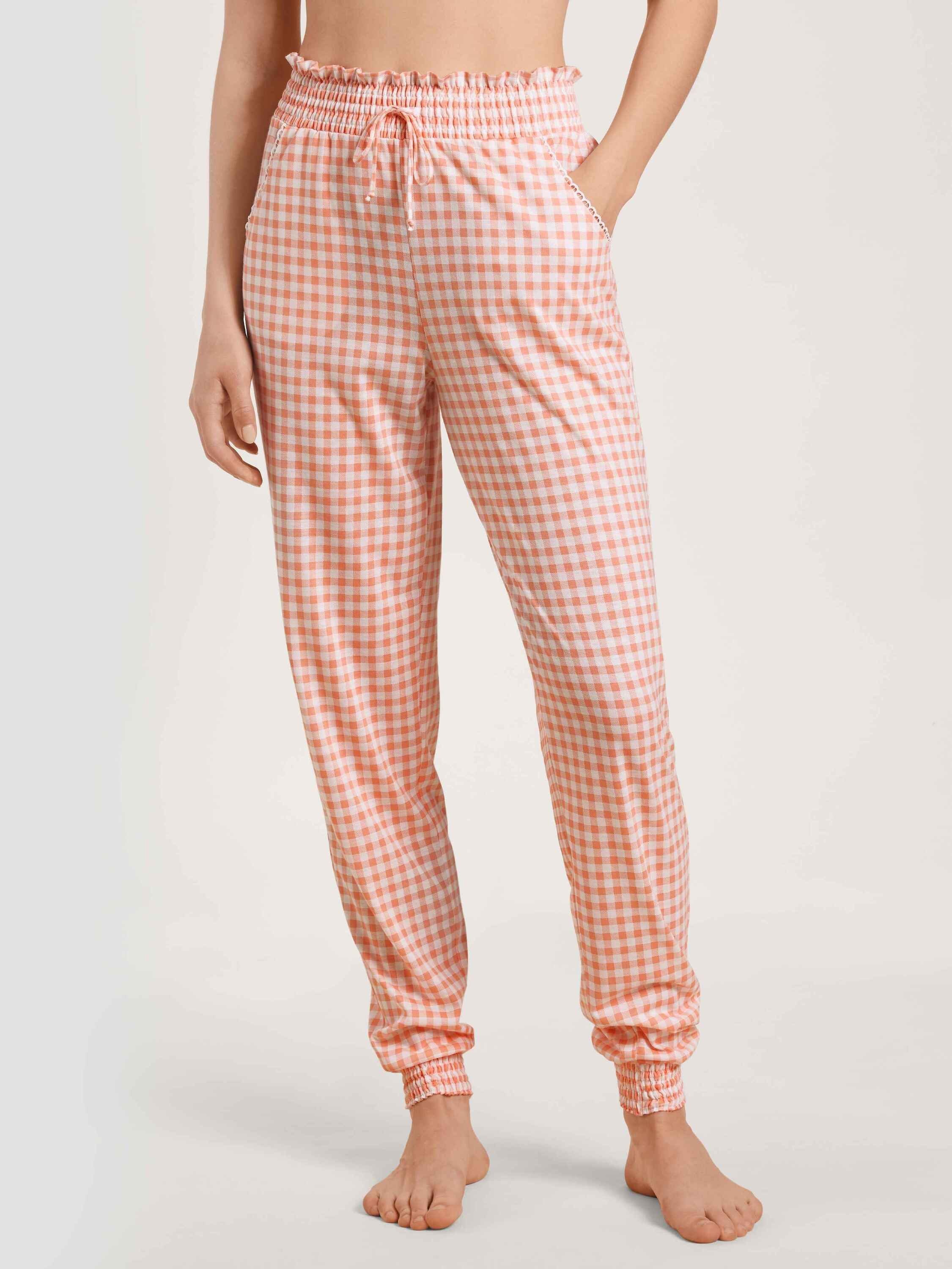 Pyjamahose Bündchen-Pants Seitentaschen (1-tlg) mit CALIDA
