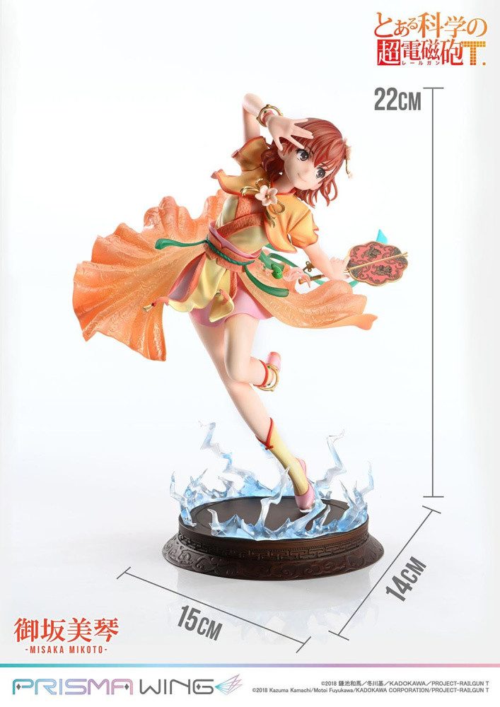 Prime 1 Studio Erotik-Actionfigur To Aru Kagaku no Railgun Prisma Wing PVC Statue 1/7 Misaka Mikoto 22 c