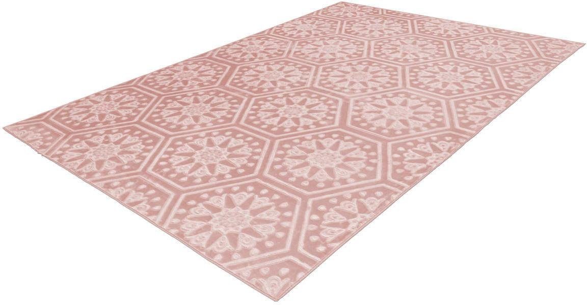 Teppich Monroe 200, Arte Espina, rechteckig, Höhe: 7 mm, besonders weich  durch Microfaser, Wohnzimmer | Kurzflor-Teppiche
