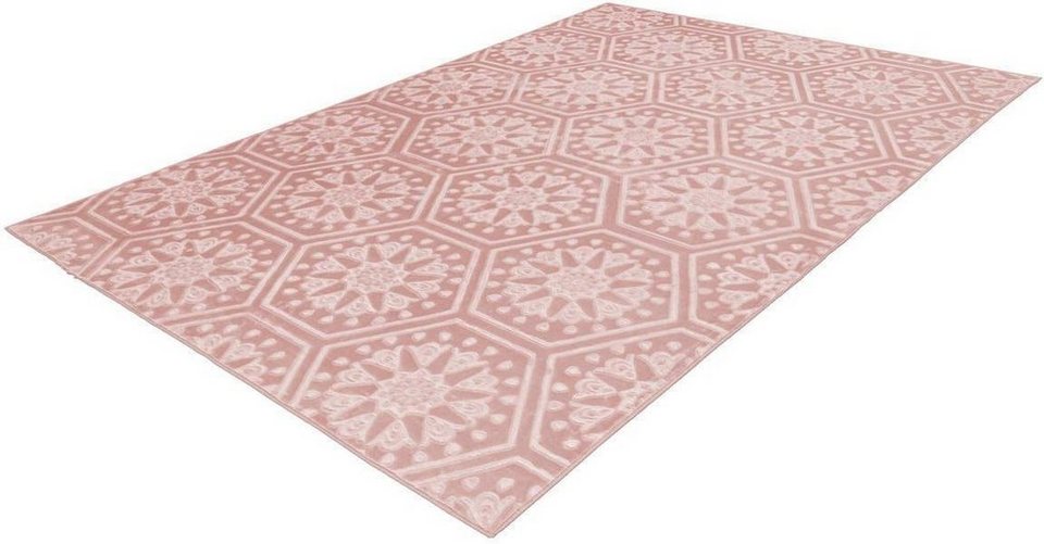 Teppich Monroe 200, Arte Espina, rechteckig, Höhe: 7 mm, besonders weich  durch Microfaser, Wohnzimmer