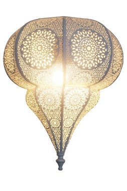 Marrakesch Orient & Mediterran Interior Wandleuchte Orientalische Lampe Wandleuchte Malha 32cm, ohne Leuchtmittel, Handarbeit