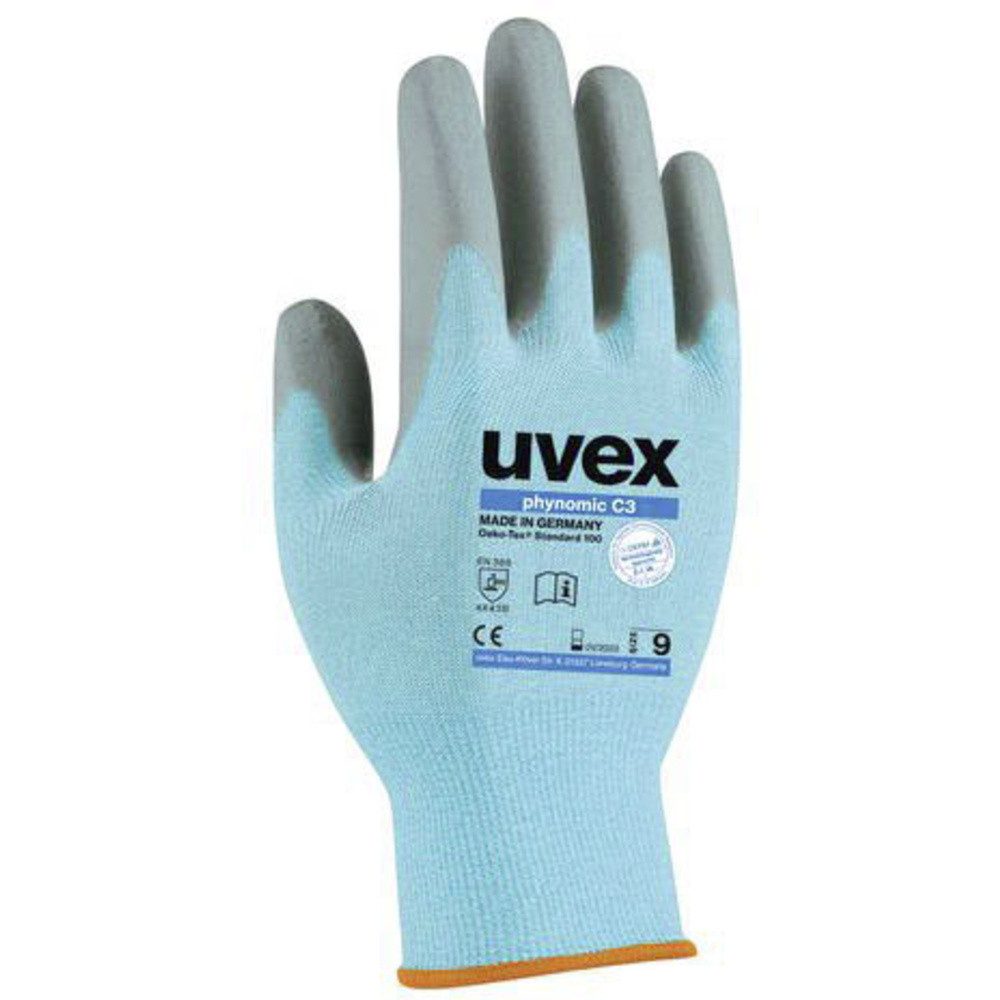 Schnittschutzhandschuhe uvex phynomic C3 6008011 Schnittschutzhandschuh Größe (Handschuhe): 1