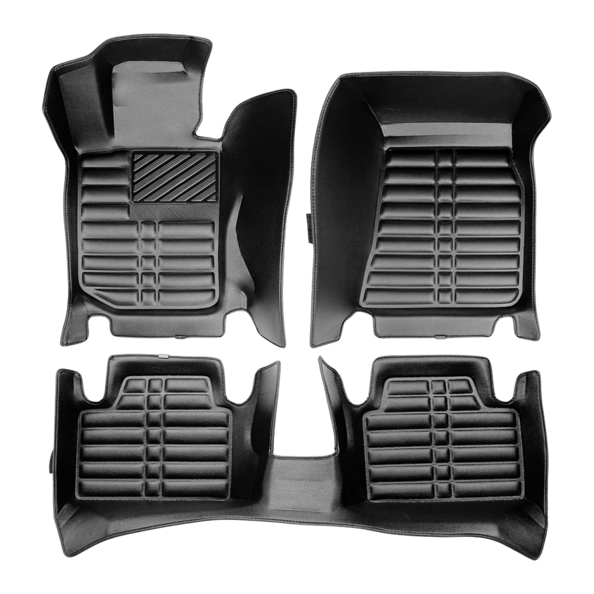 fussmattenprofi.com Auto-Fußmatte 5D Premium Auto Fußmatten TPE Set passend für BMW 3 (G20/G21) ab 2019 (1 St), für BMW BMW 3
