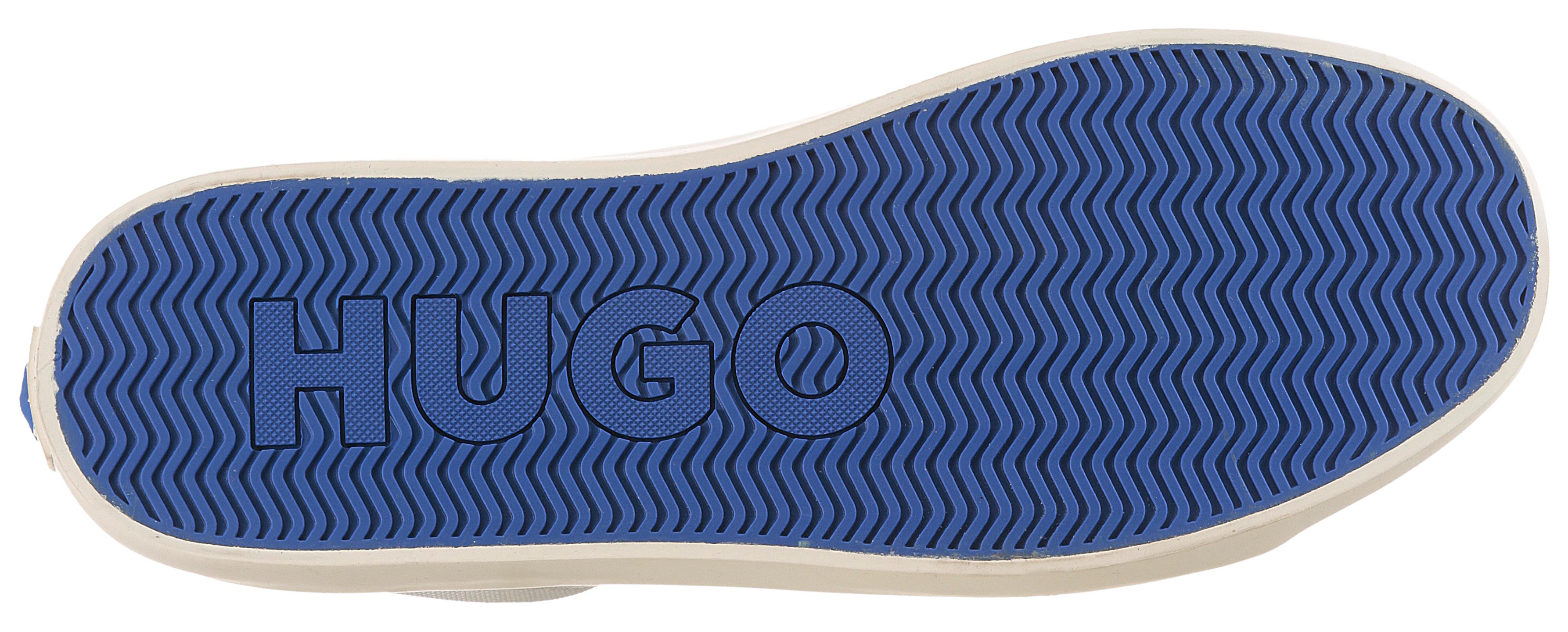 HUGO Blue B-cross Sneaker Schnürschuh, Halbschuh, Plateausneaker mit gep. Schaftrand