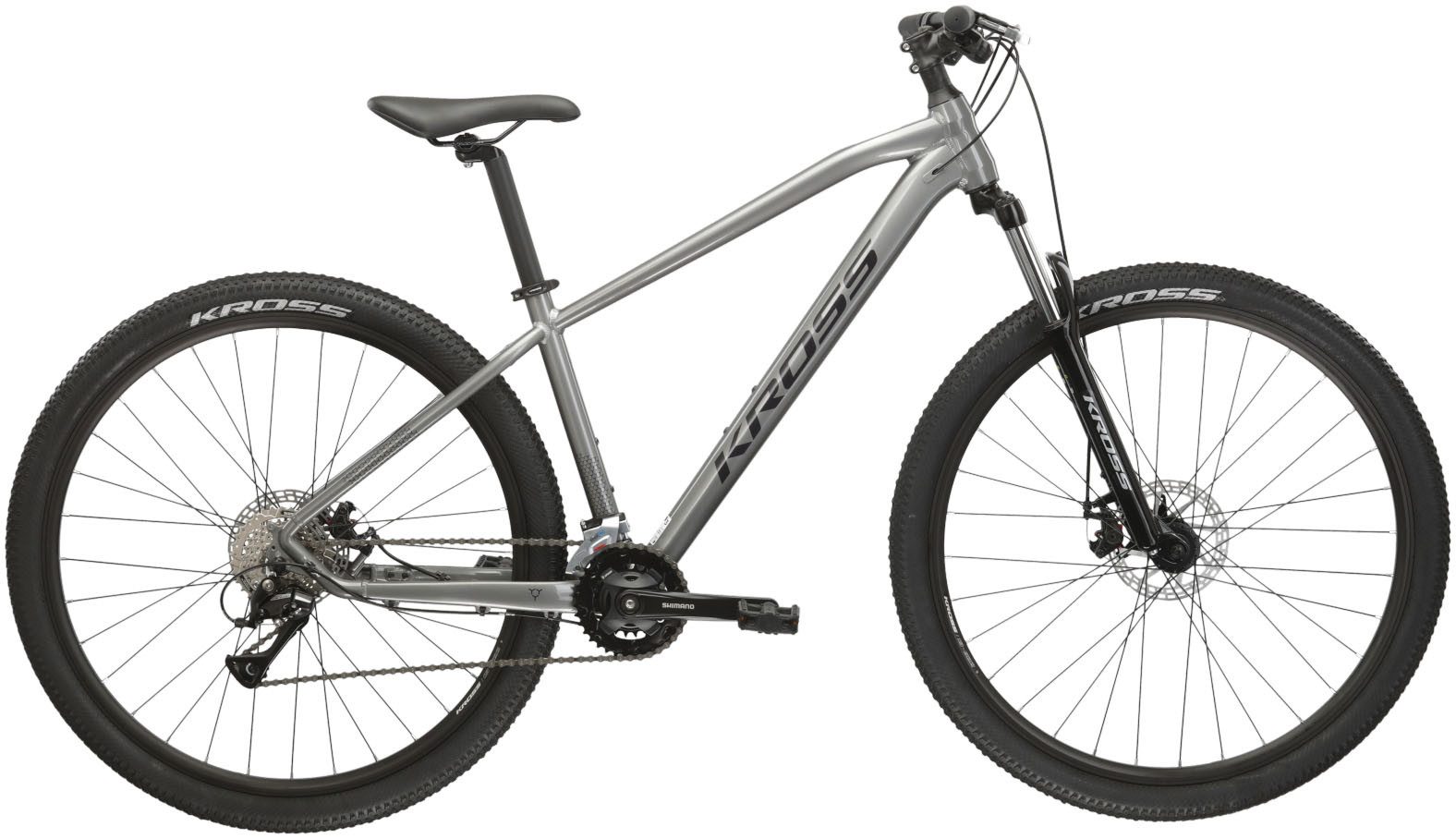 Mountainbike KROSS MTB Hardtail Hexagon 3.0 29" grau