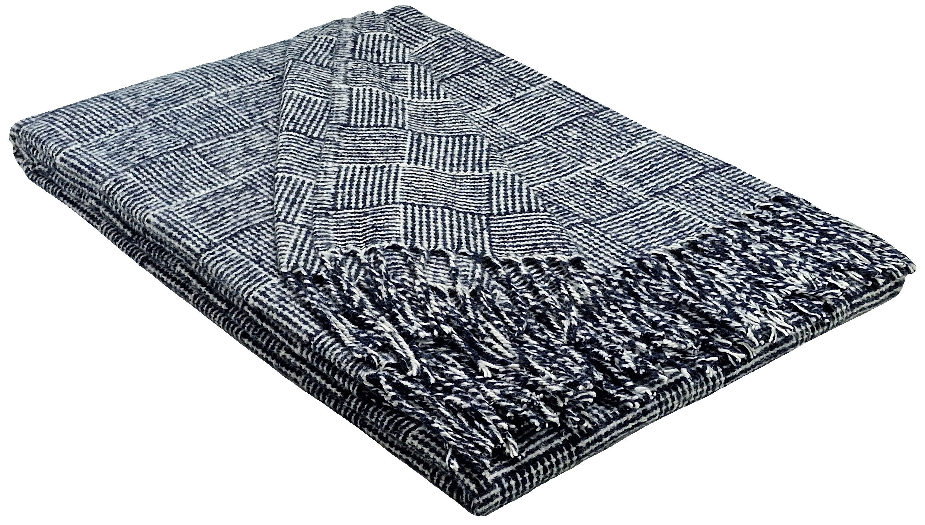 Dunkelblau-Weiß (P)