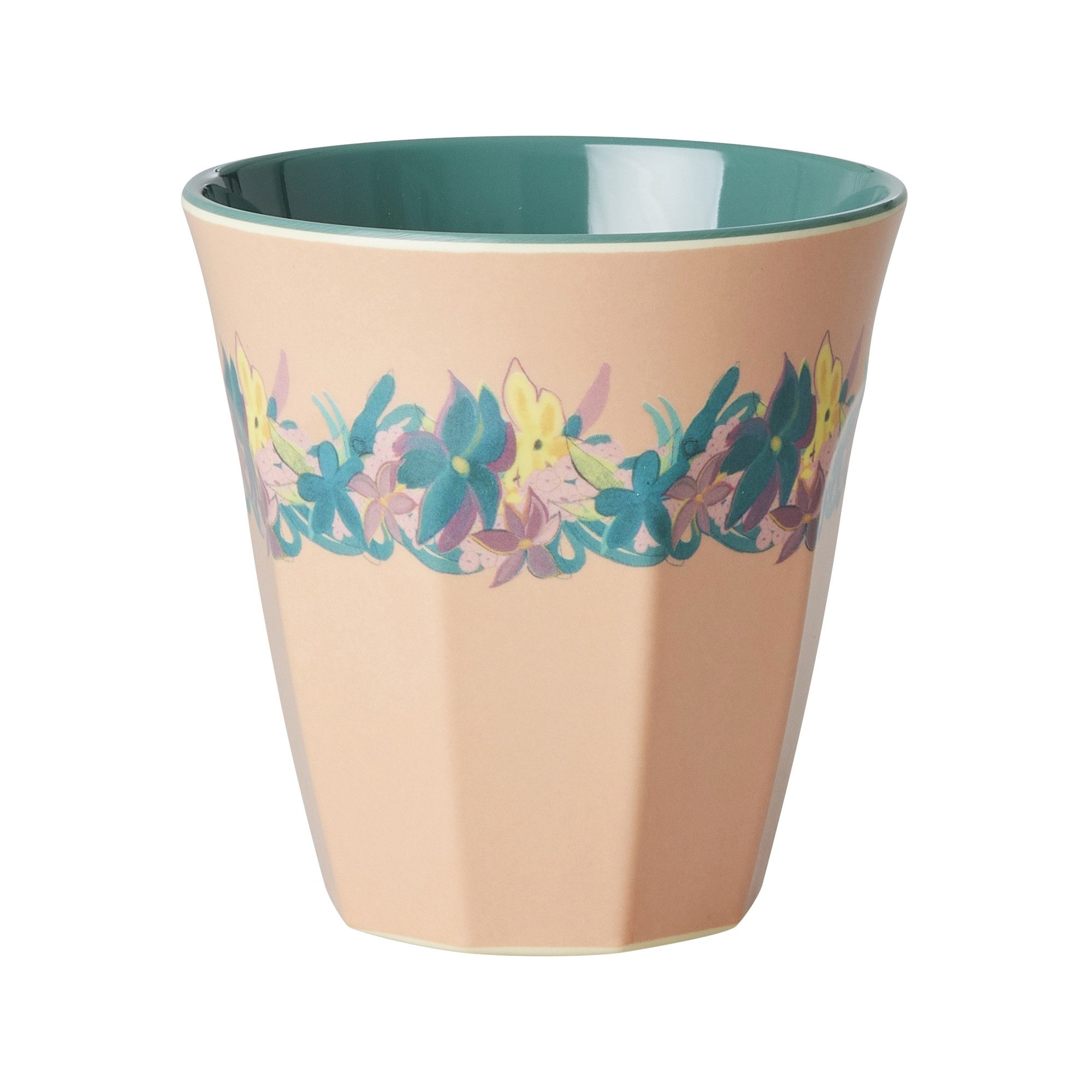 RICE A/S Becher Rice Melaminbecher Blume Hilma Forever Print Medium