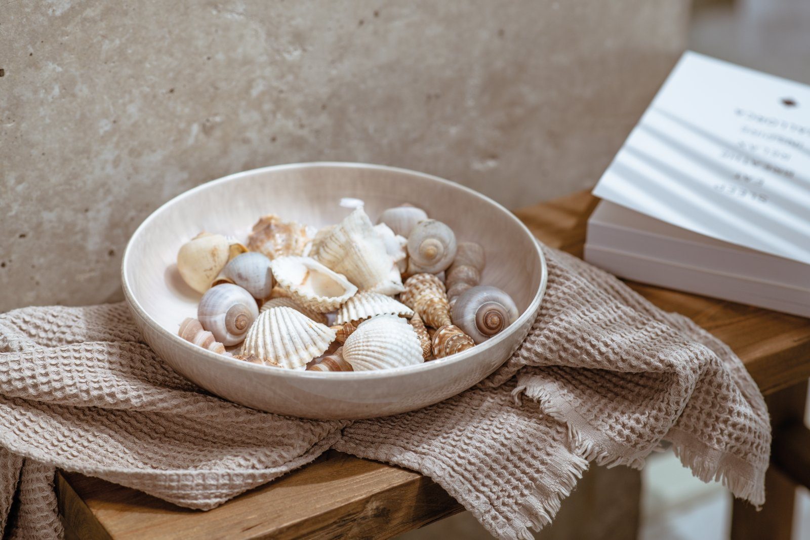 like. by Villeroy & Boch Geschirr-Set Perlemor Sand Pastaschale 22 cm Set6, Premium Porcelain