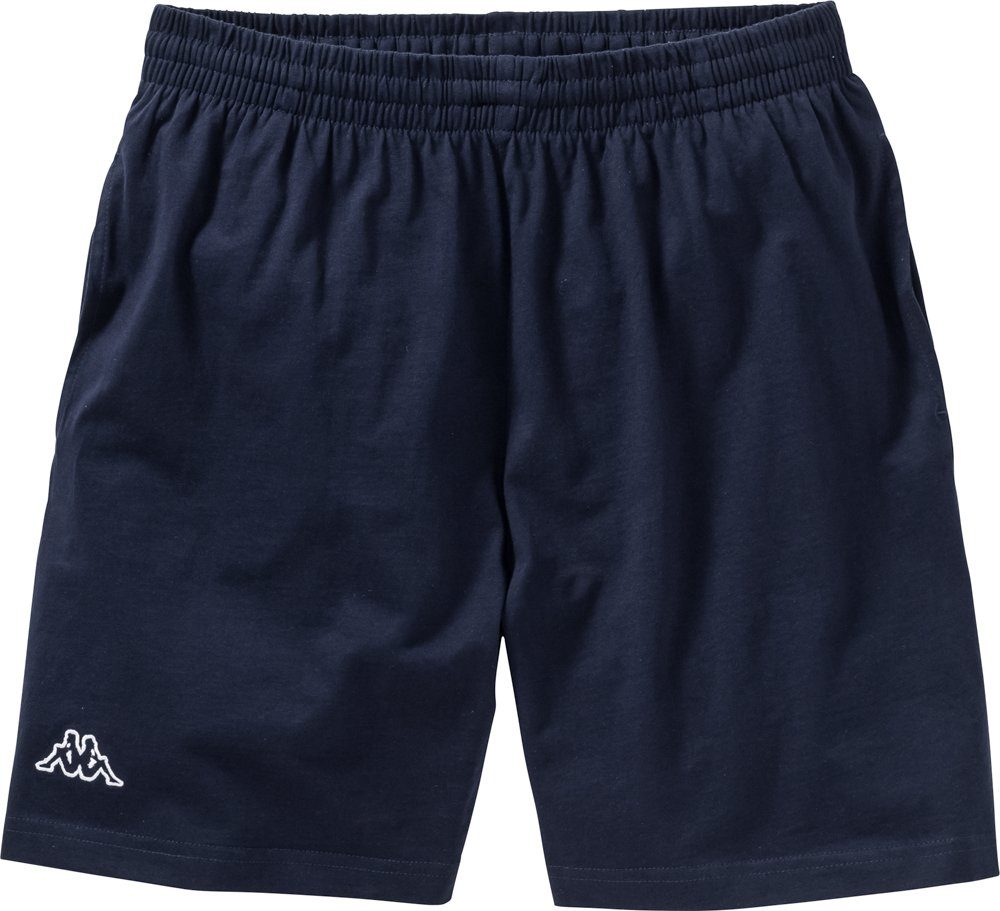 Kappa Shorts unisex, aus formstabiler Baumwolle