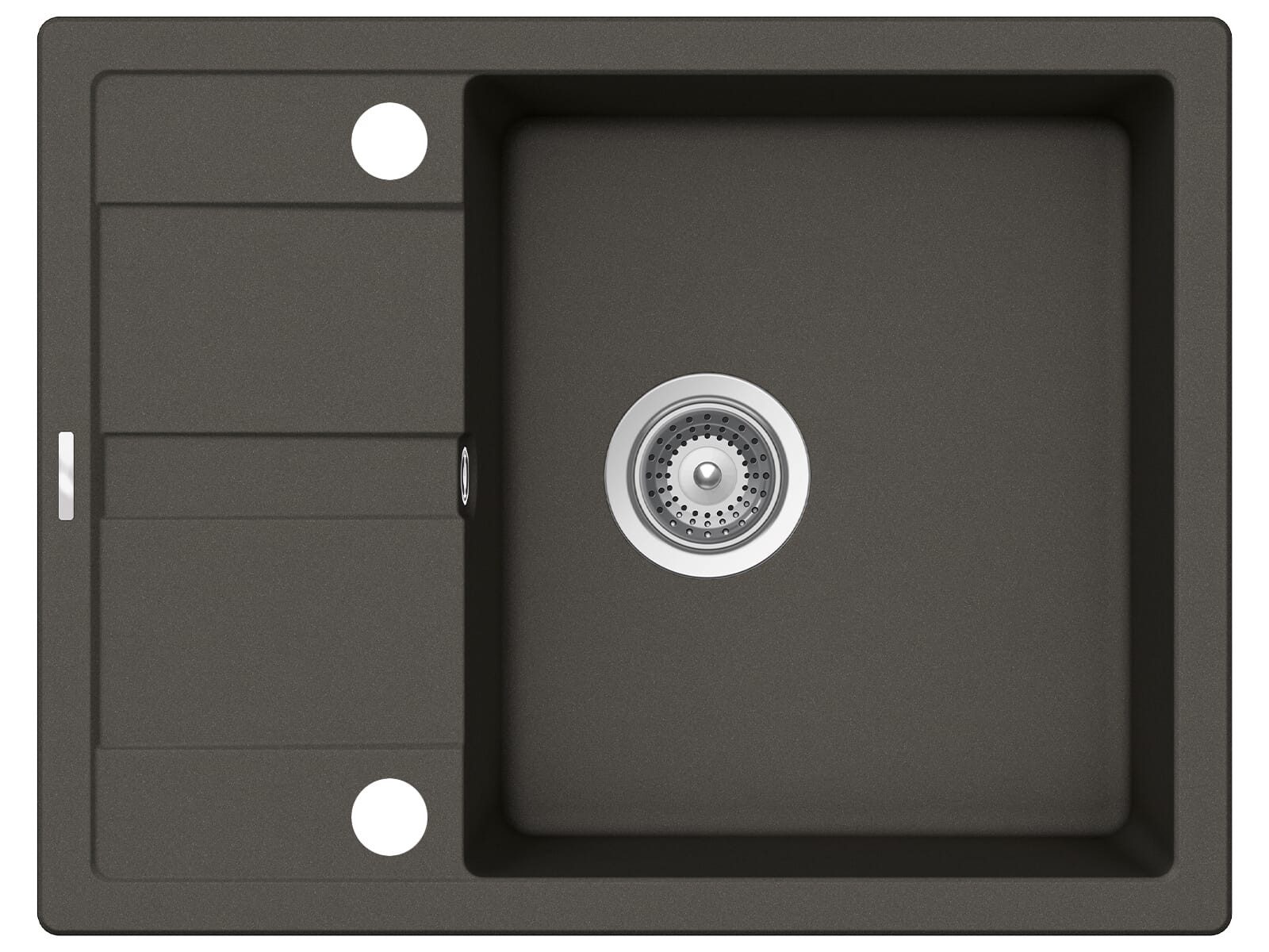 Schock Granitspüle, rechteckig, 65/50 cm, (1 St)