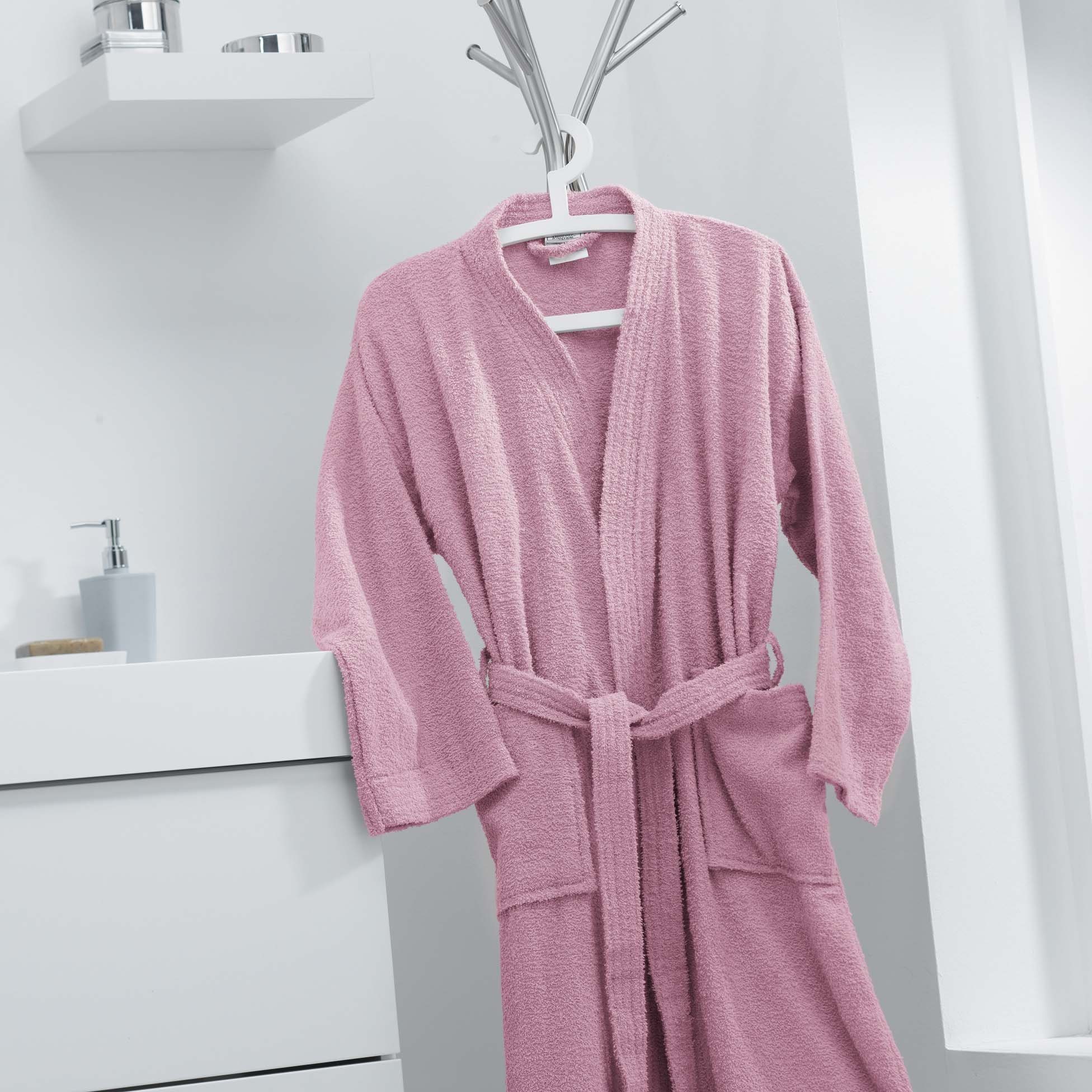 Bademantel, dynamic24, Morgenmantel Baumwolle Wellness Sauna Mantel One  Size Einheitsgröße online kaufen | OTTO