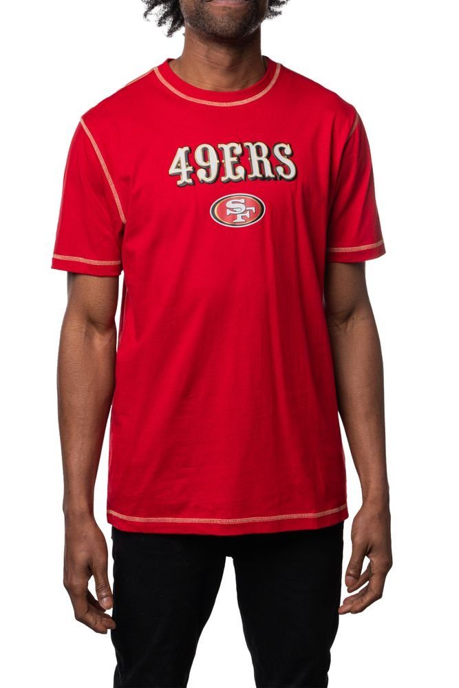 New Era Print-Shirt New Era NFL SAN FRANCISCO 49ers Official 2023 Sideline T-Shirt NEU/OVP