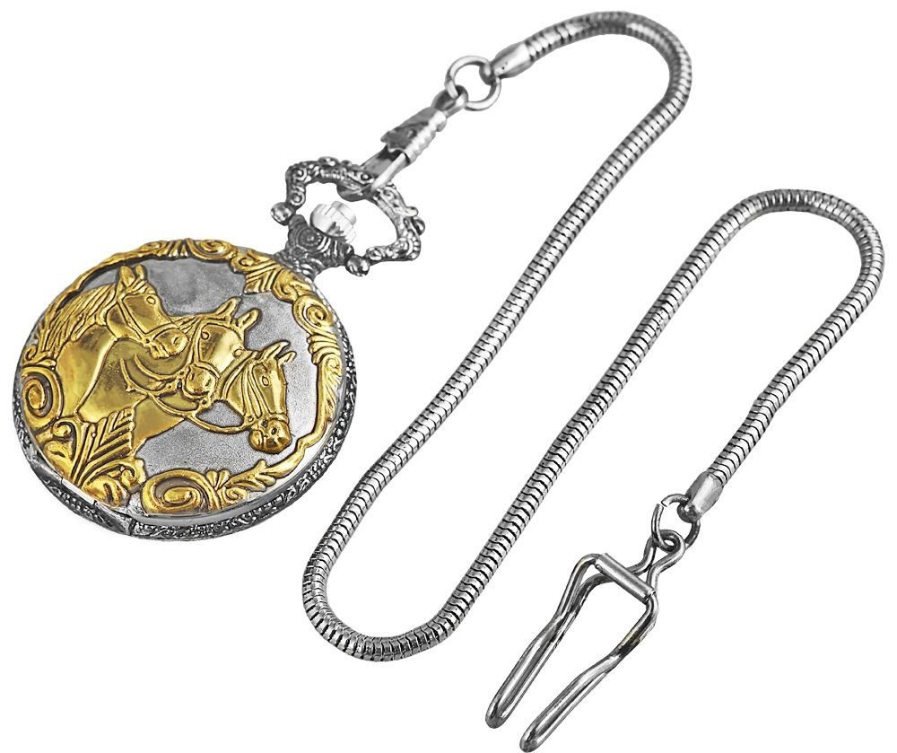 EXCELLANC Quarzuhr EX0245 Excellanc Taschenuhr, Pferde günstig online kaufen