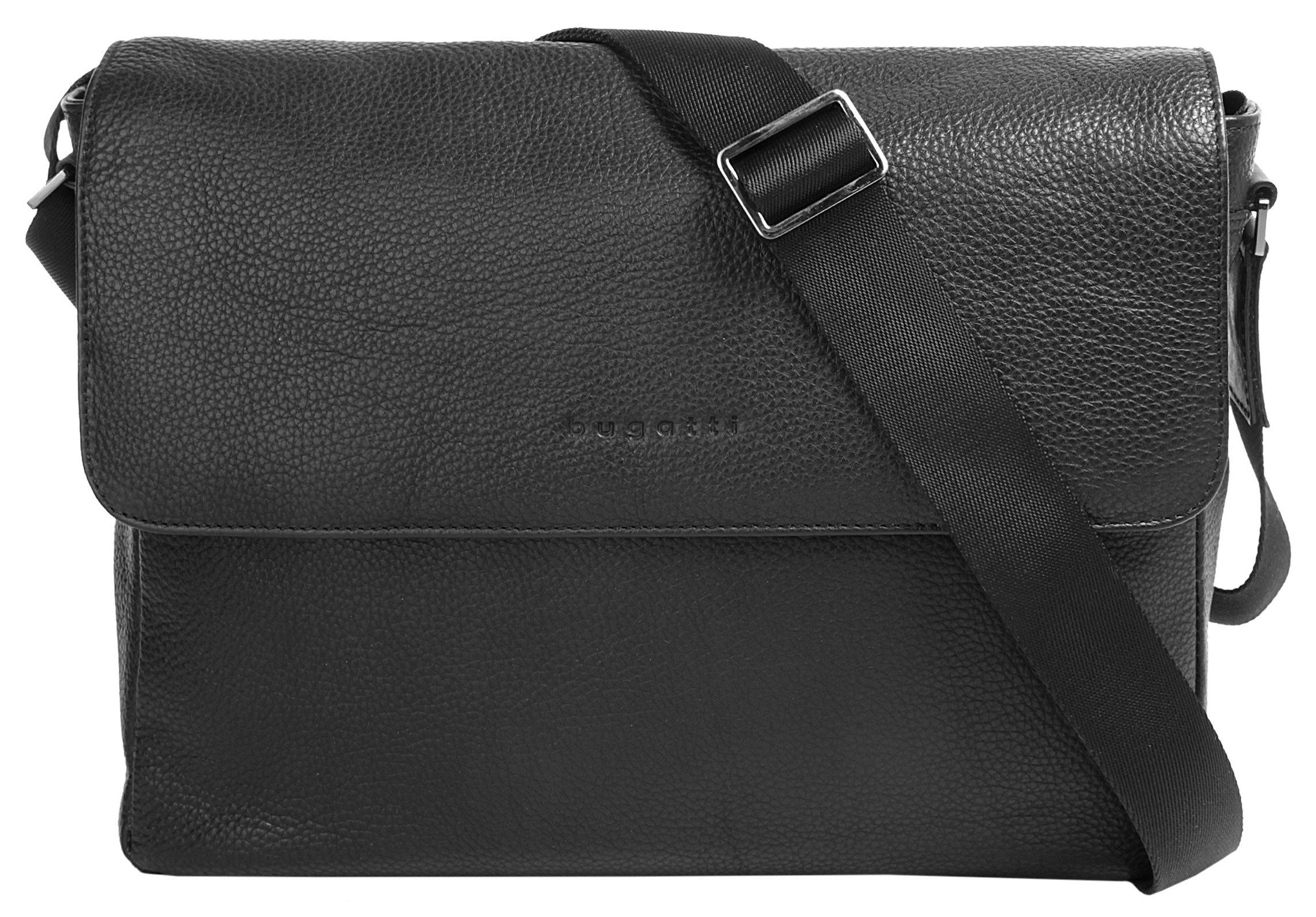 echt Leder bugatti CITTA, Messenger Bag